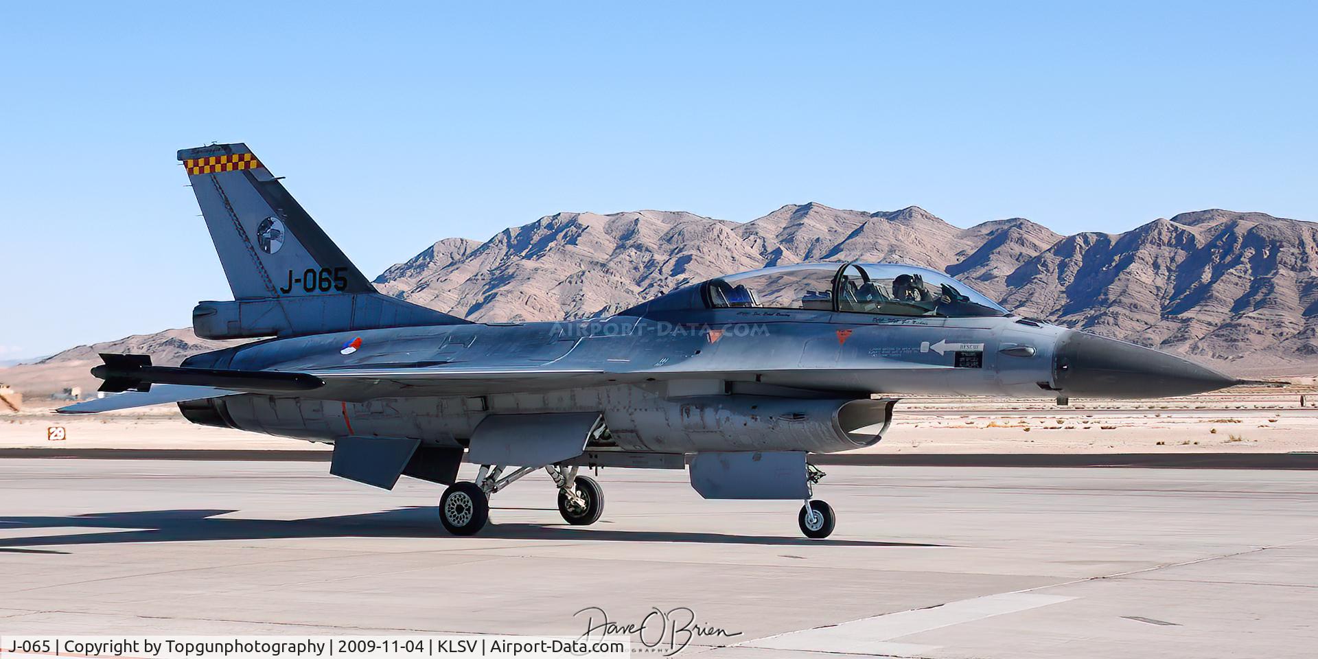 J-065, 1986 General Dynamics F-16BM Fighting Falcon C/N 6E-34, RNLAF Demo aircraft