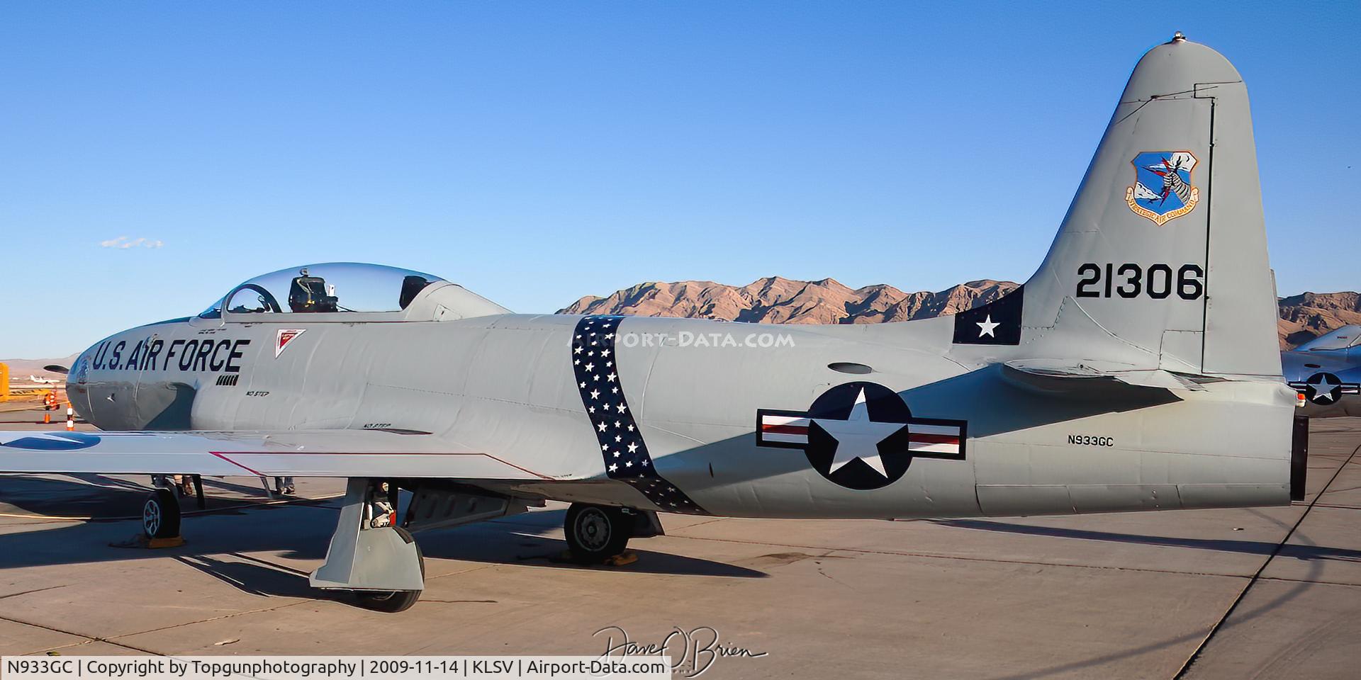N933GC, 1954 Canadair T-33AN Silver Star 3 C/N T33-306, Ace Maker