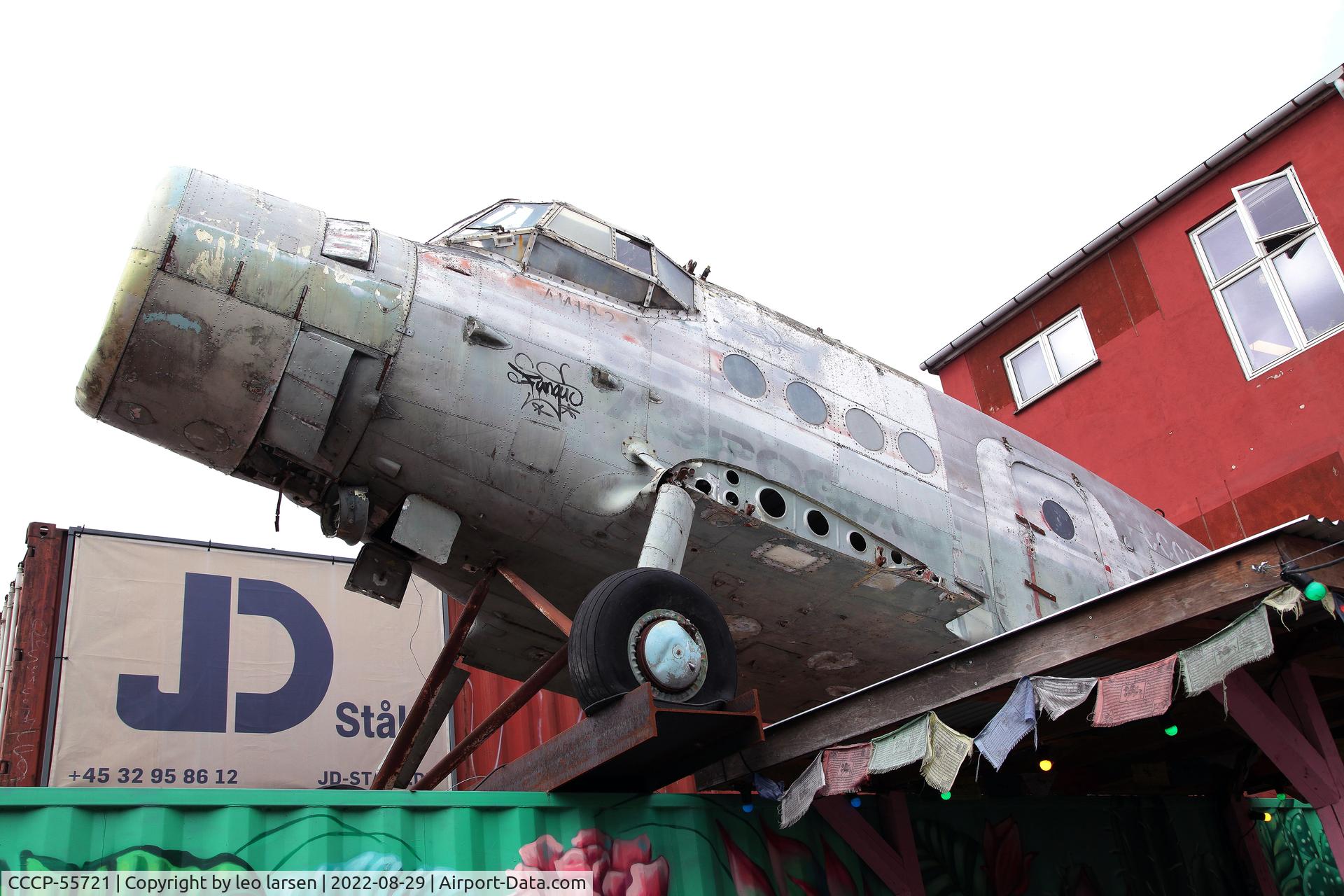 CCCP-55721, 1964 Antonov An-2R C/N 1G49-13, Refshalevej nr 169A Copenhagen 29.8.2022