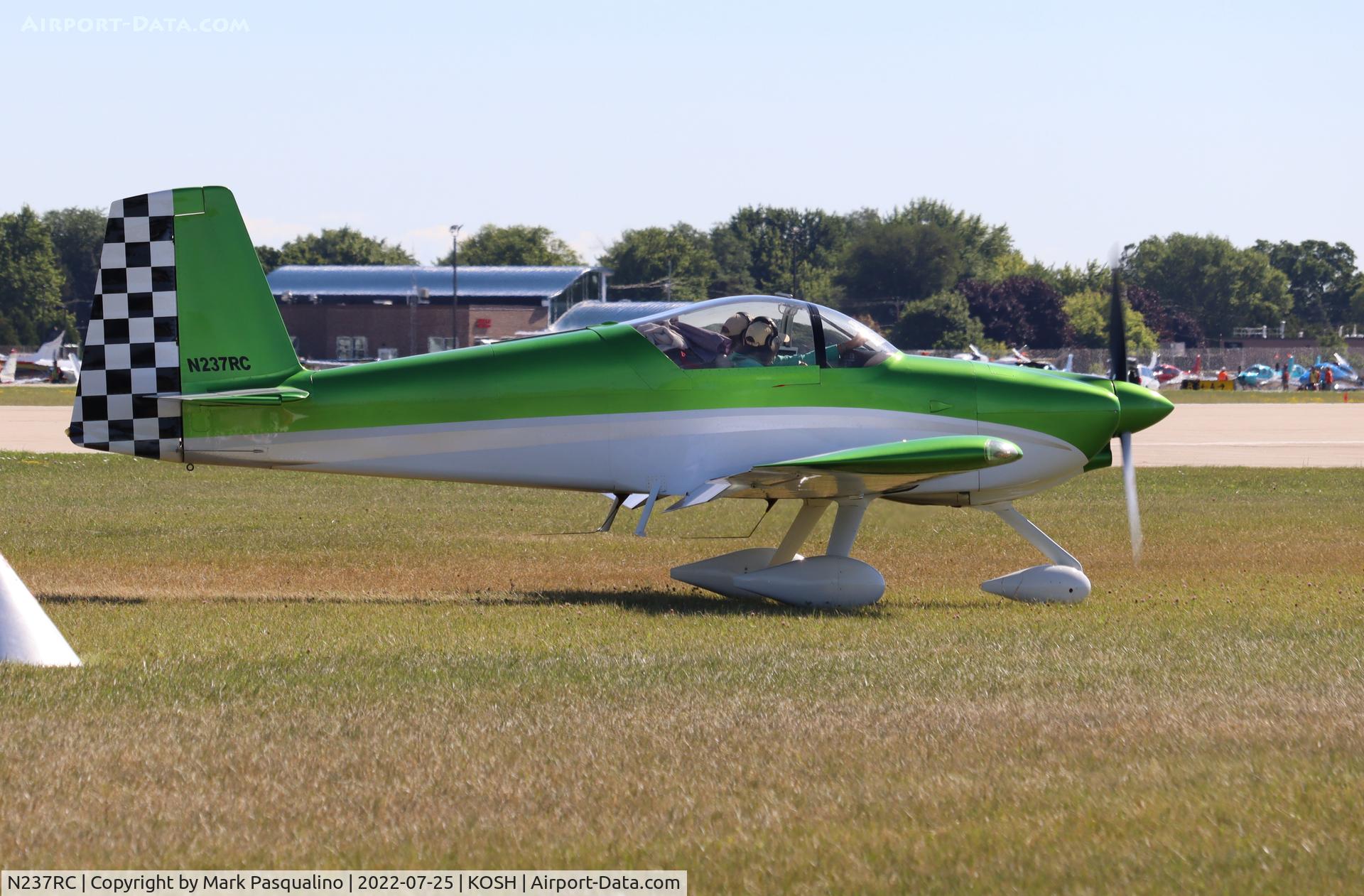 N237RC, 2007 Vans RV-7A C/N 70191, Vans RV-7A