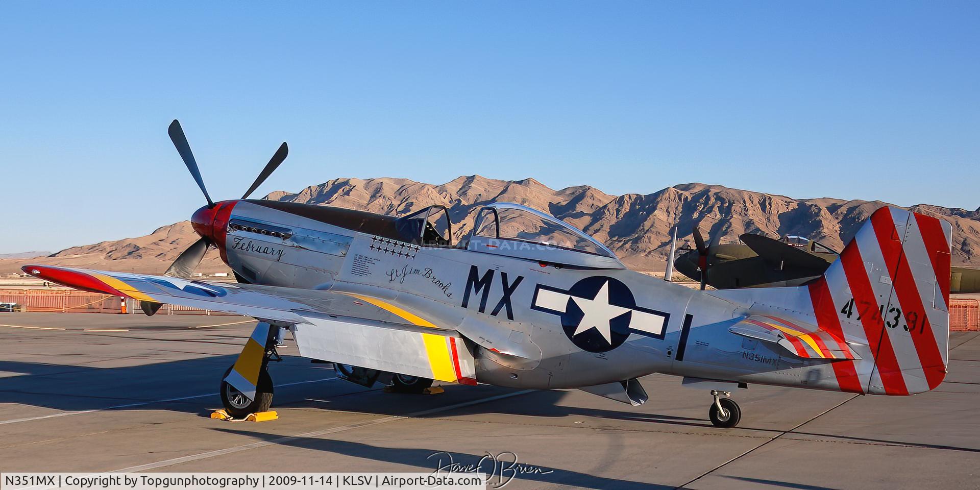 N351MX, 1944 North American P-51D Mustang C/N 122-40931 (44-74391), P-51 Warbird