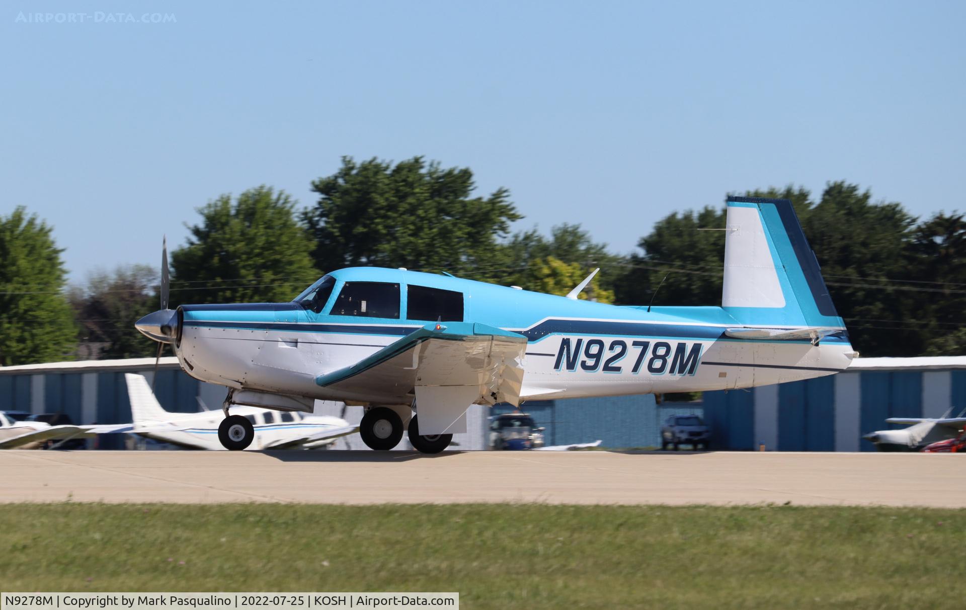 N9278M, 1966 Mooney M20E C/N 1215, Mooney M20E