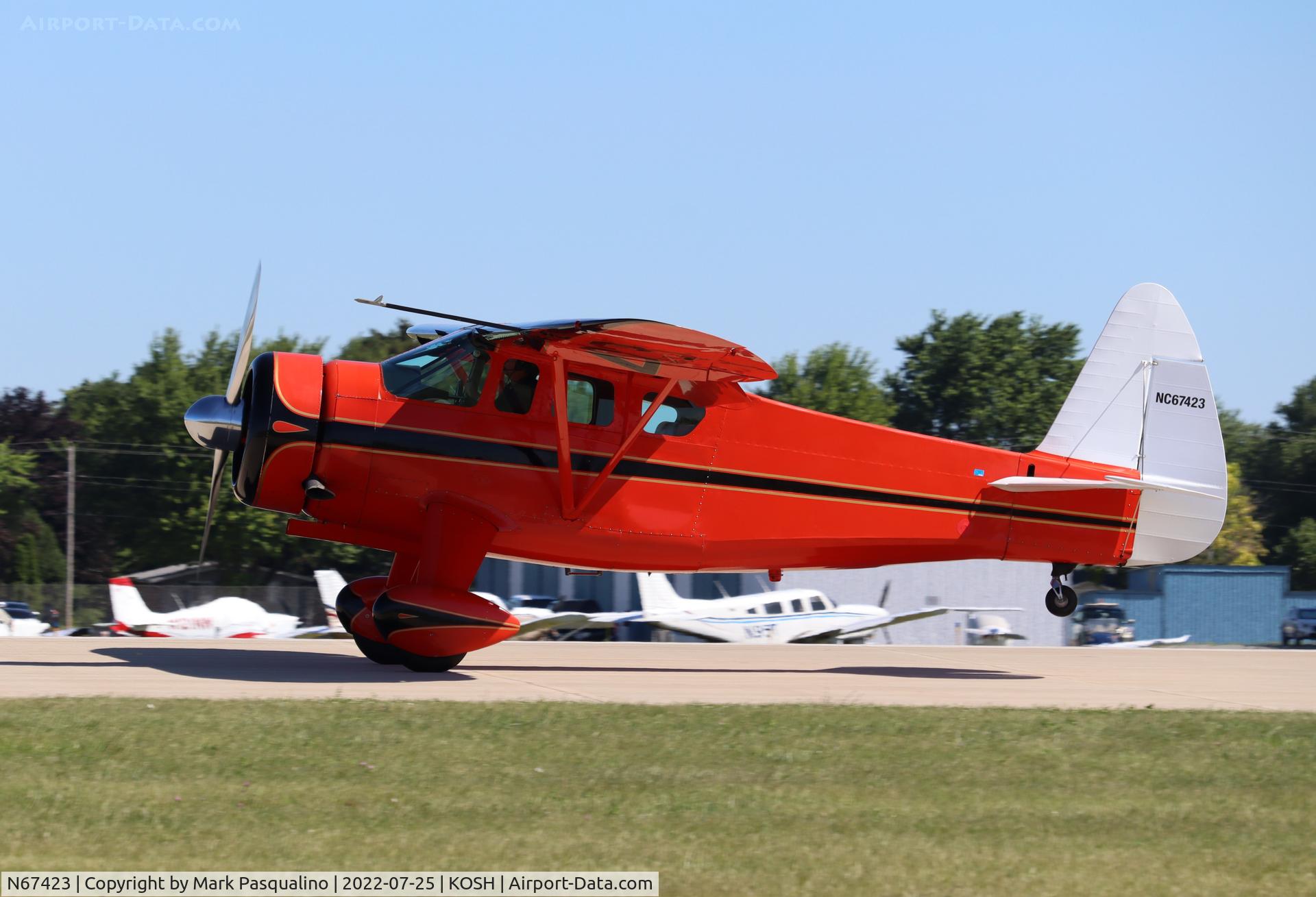 N67423, 1944 Howard Aircraft DGA-15P C/N 1802, Howard DGA-15P