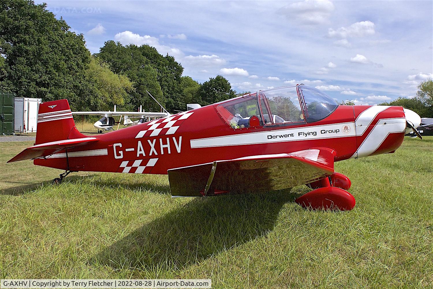 G-AXHV, 1958 Jodel D-117A C/N 695, At Stoke Golding