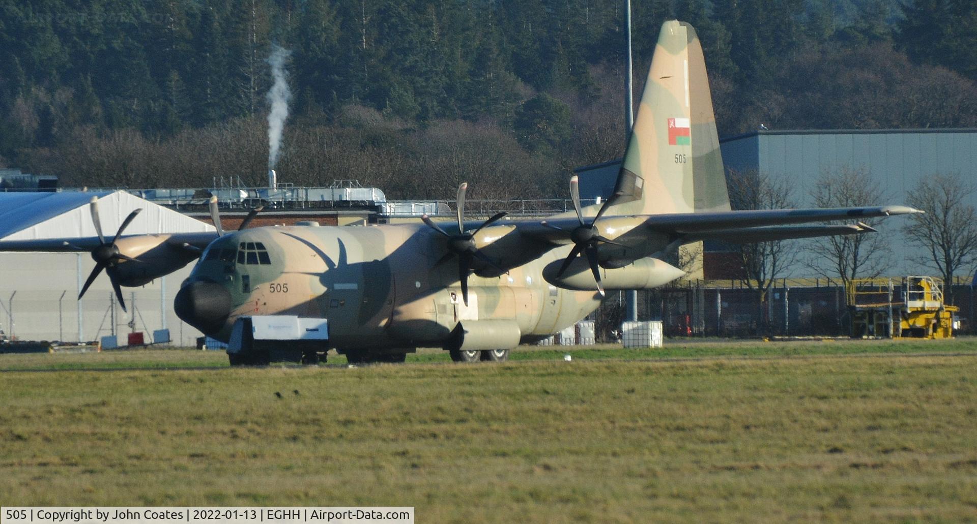 505, 2013 Lockheed Martin C-130J C/N 382-5739, At Cargo parking