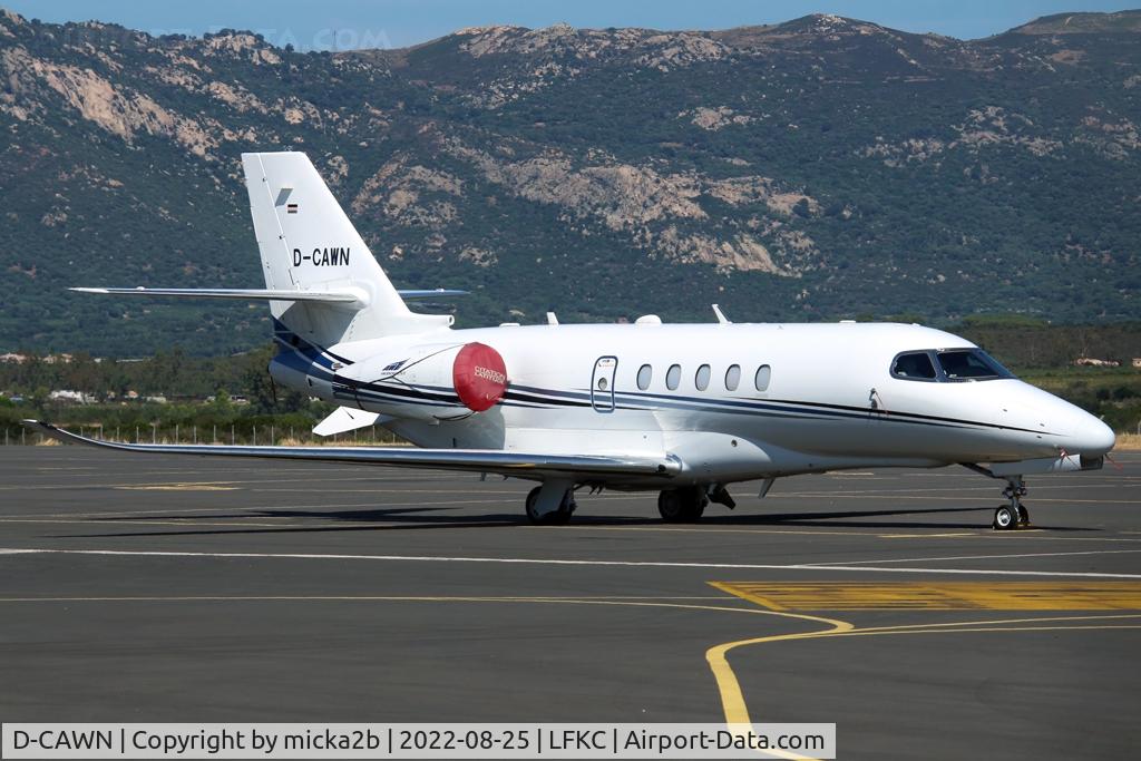 D-CAWN, 2019 Cessna 680A Citation Latitude C/N 680A-0197, Parked