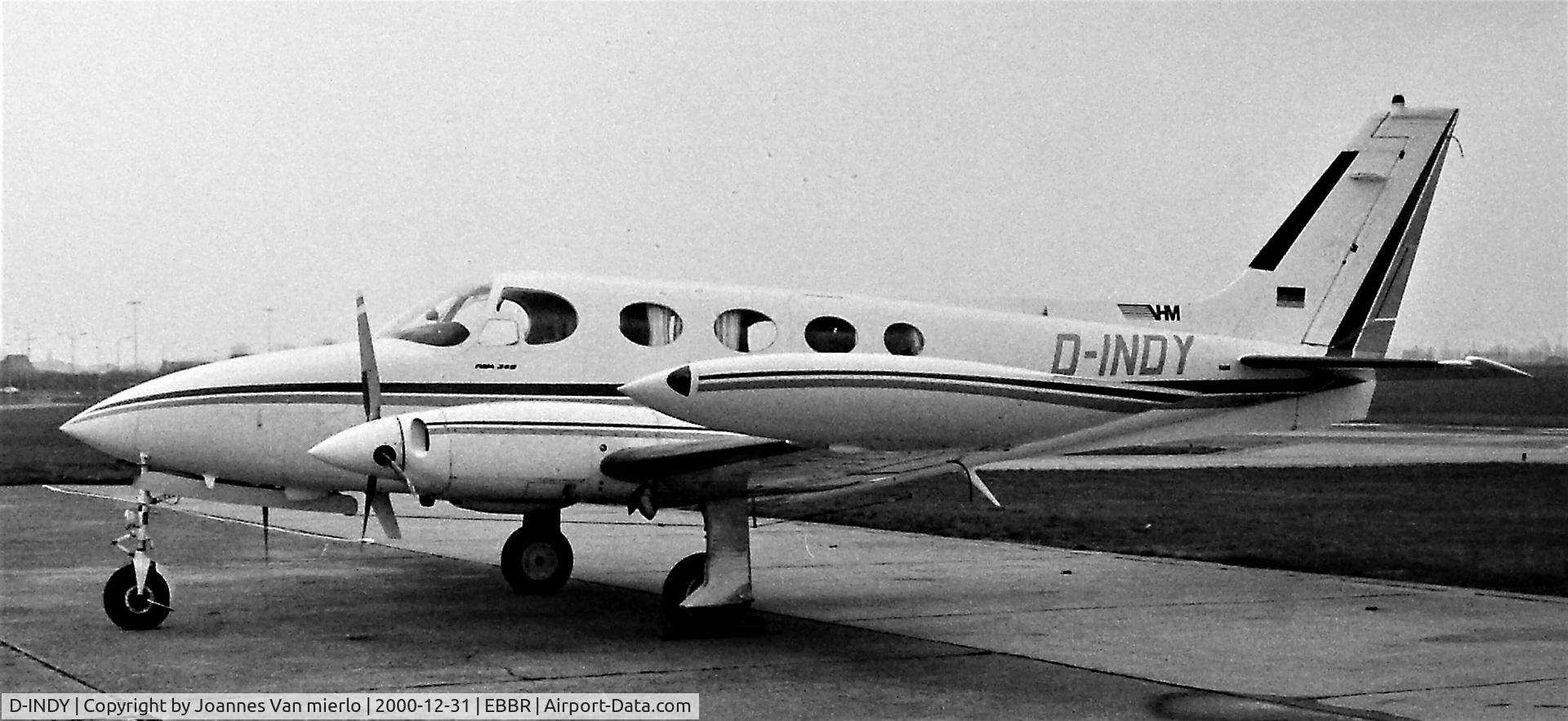 D-INDY, Cessna 340 C/N 340-0103, Brussels'G.A.