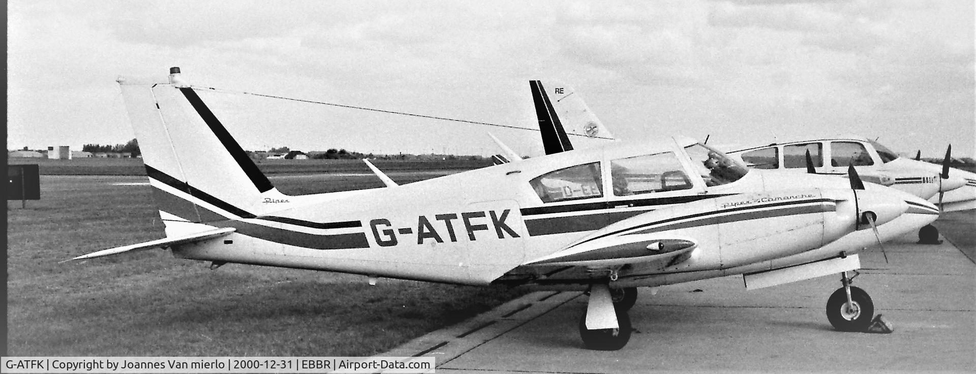 G-ATFK, 1965 Piper PA-30 Twin Comanche Twin Comanche C/N 30-721, Brussels'G.A.
