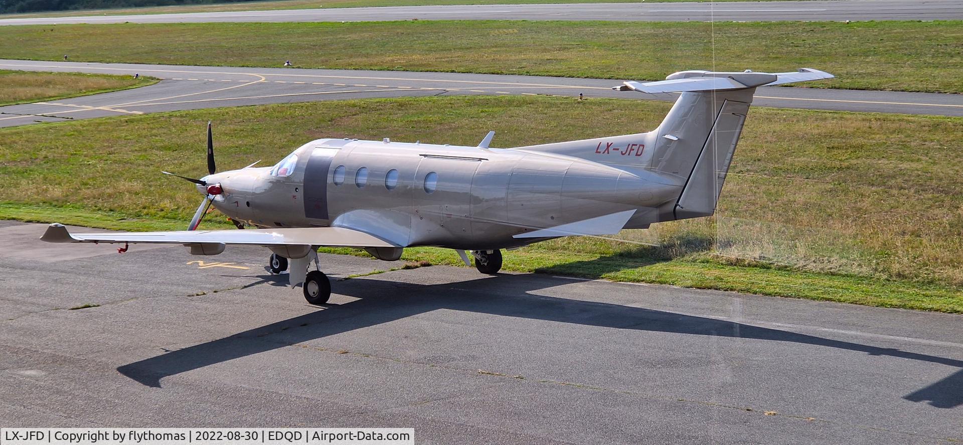 LX-JFD, 2018 Pilatus PC-12/47E C/N 1787, LX-JFD Bayreuth Airport