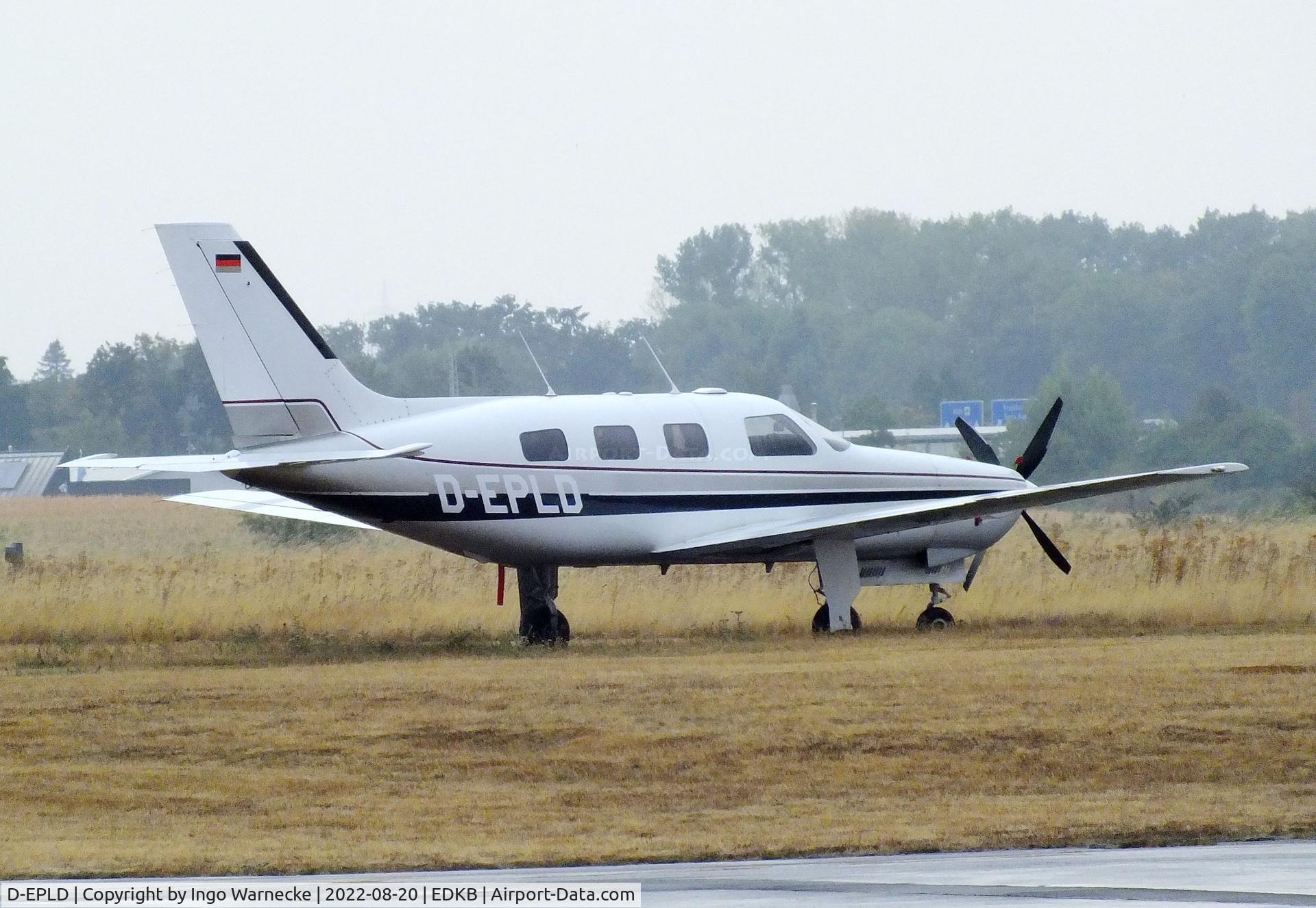 D-EPLD, 1986 Piper PA-46-310P Malibu C/N 46-8608047, Piper PA-46-310P Malibu at Bonn-Hangelar airfield during the Grumman Fly-in 2022