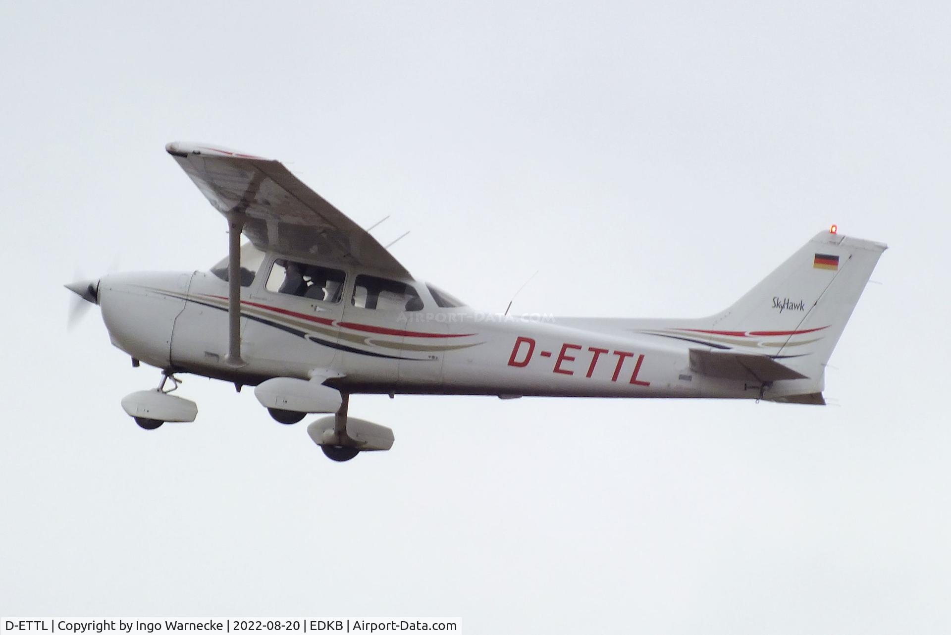 D-ETTL, 2004 Cessna 172R Skyhawk C/N 17281217, Cessna 172R Skyhawk at Bonn-Hangelar airfield during the Grumman Fly-in 2022