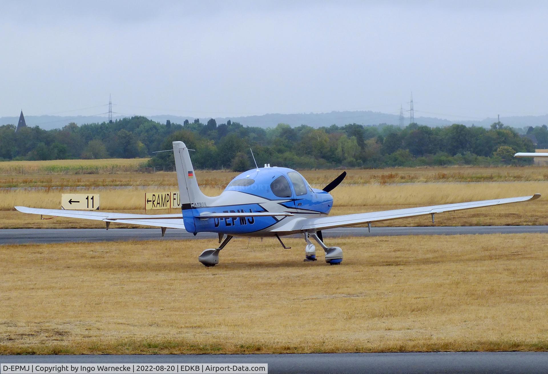 D-EPMJ, 2018 Cirrus SR20 C/N 2455, Cirrus SR20 at Bonn-Hangelar airfield during the Grumman Fly-in 2022