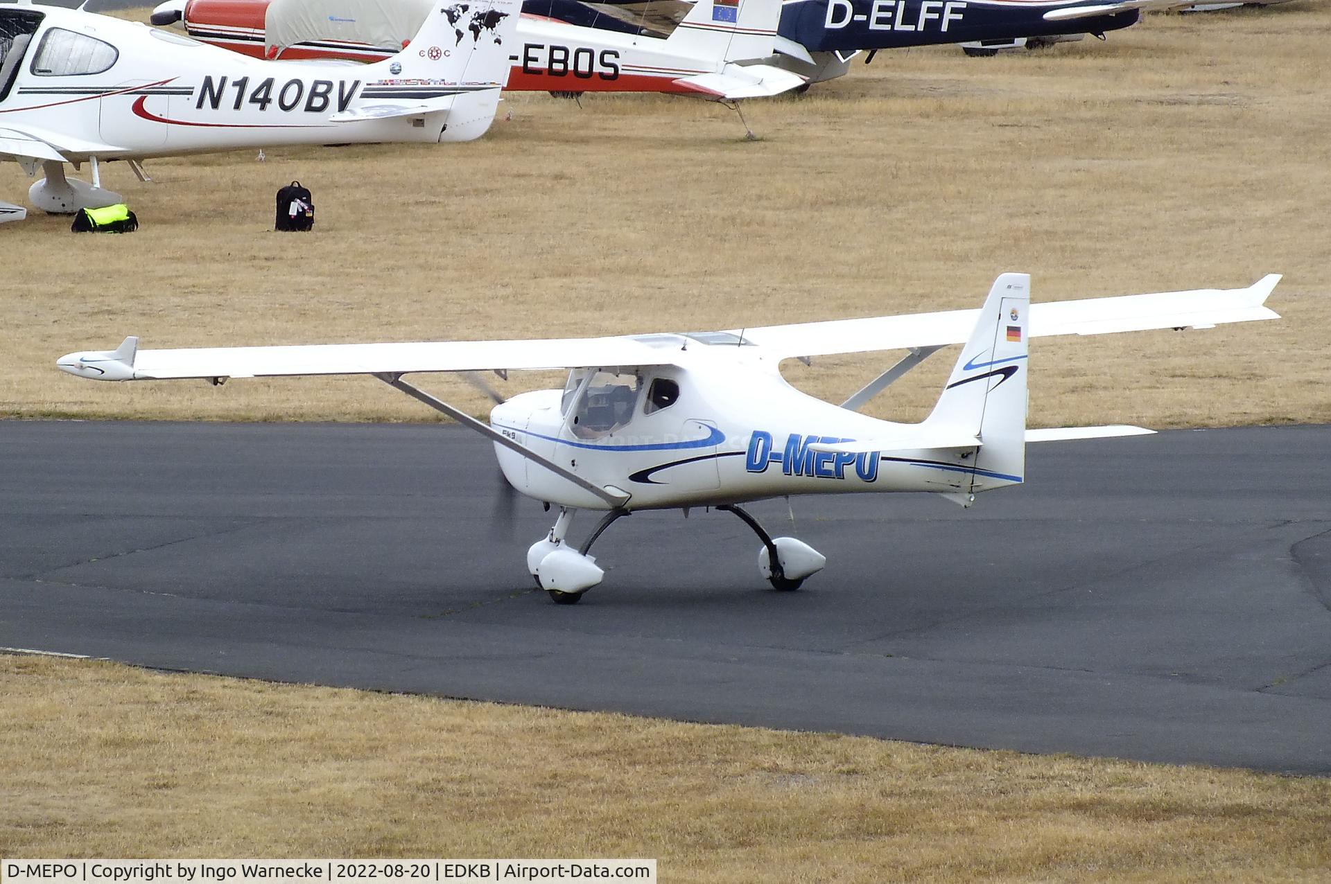 D-MEPO, FK Lightplanes FK-9 Mark III C/N 09-418, B & F Technik FK-9 Mk III at Bonn-Hangelar airfield during the Grumman Fly-in 2022