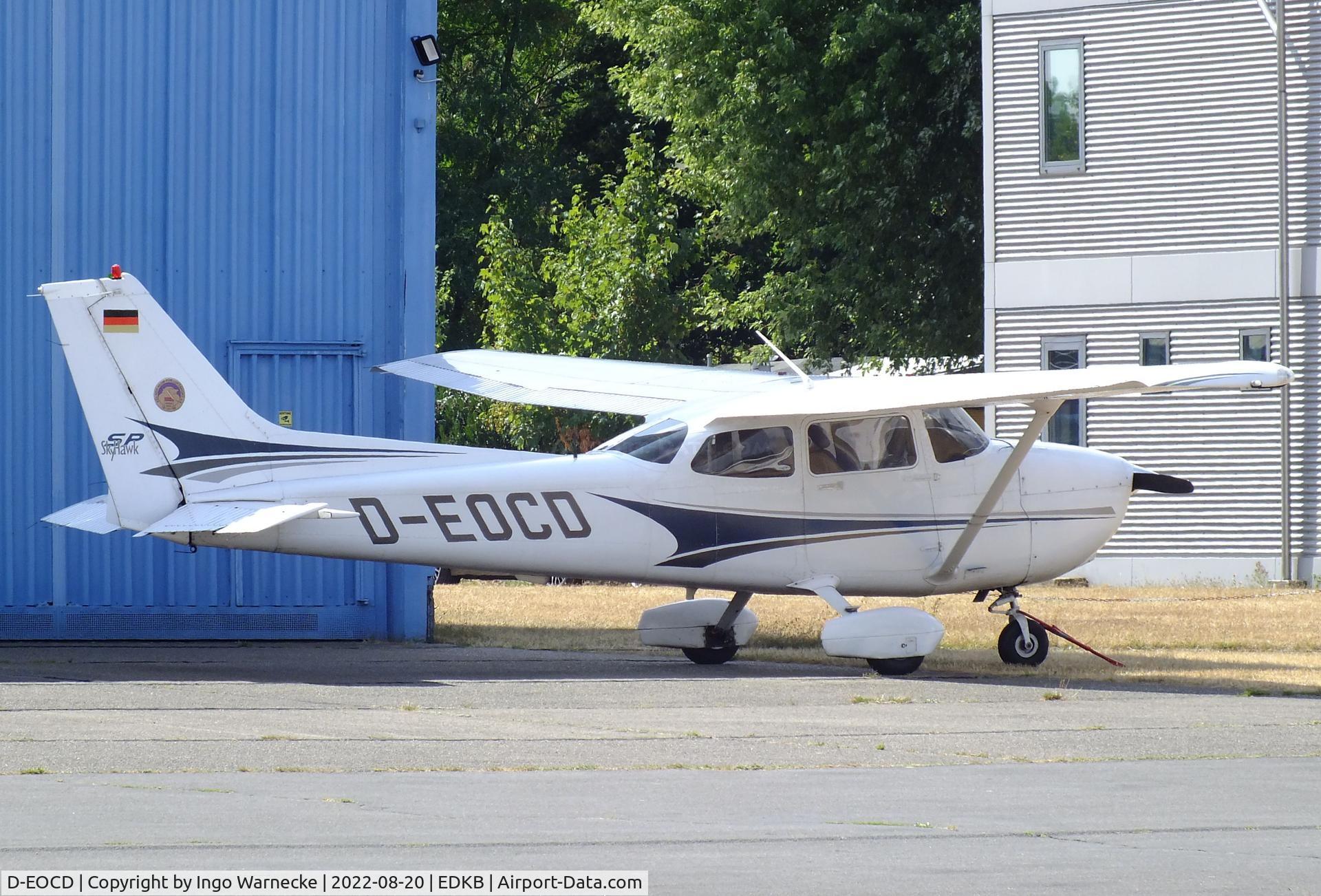 D-EOCD, 2004 Cessna 172S Skyhawk SP C/N 172S9675, Cessna 172S Skyhawk SP at Bonn-Hangelar airfield during the Grumman Fly-in 2022