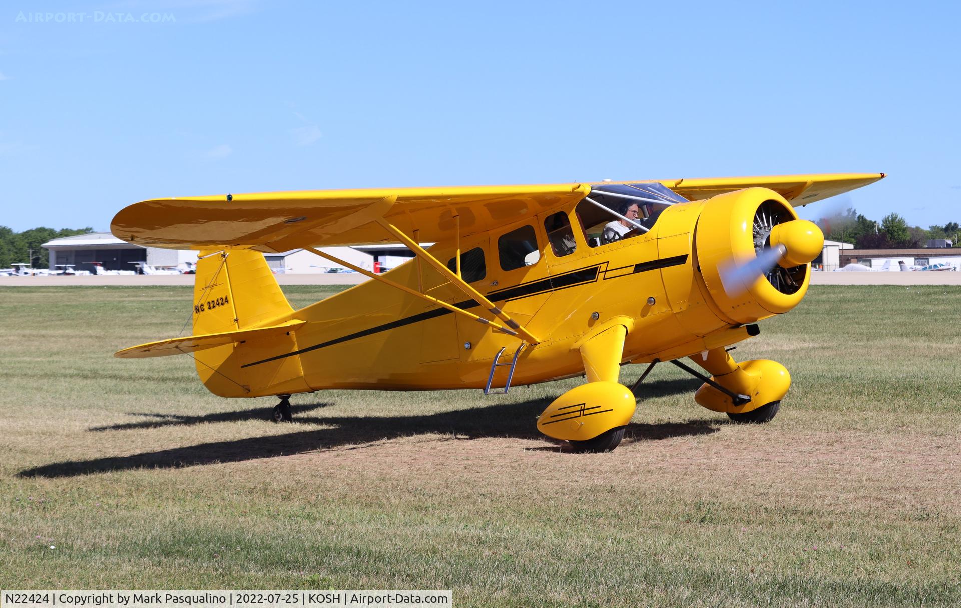 N22424, 1940 Howard Aircraft DGA-15P C/N 523, Howard DGA-15P