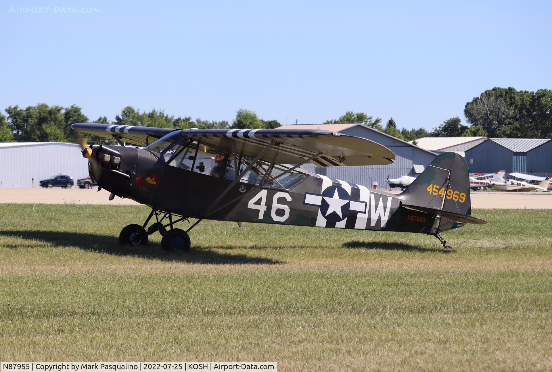 N87955, 1952 Piper J3C-65 Cub C/N 15573, Piper J3C-65