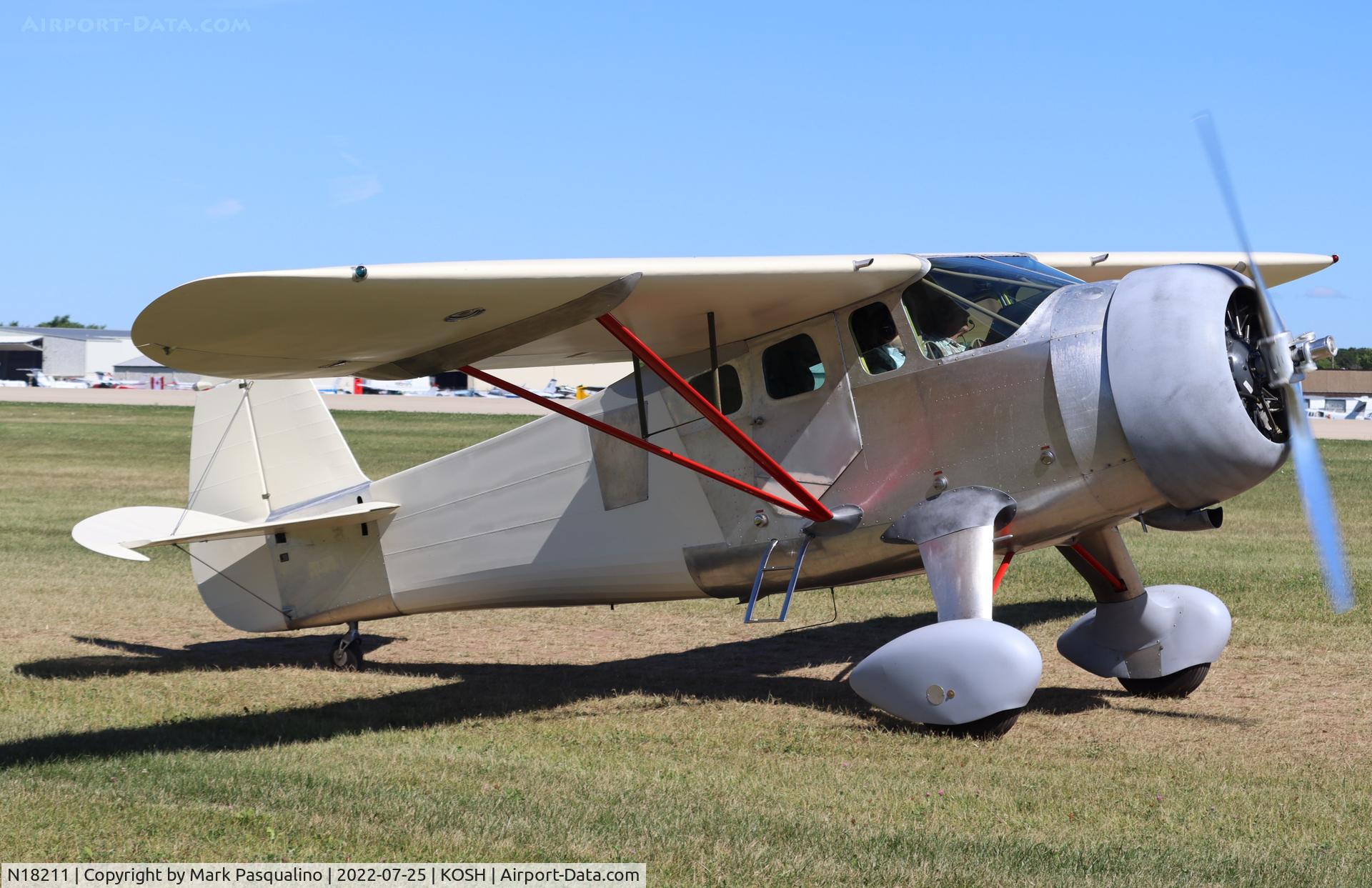 N18211, 1939 Howard Aircraft DGA-11 C/N 302, Howard DGA-11