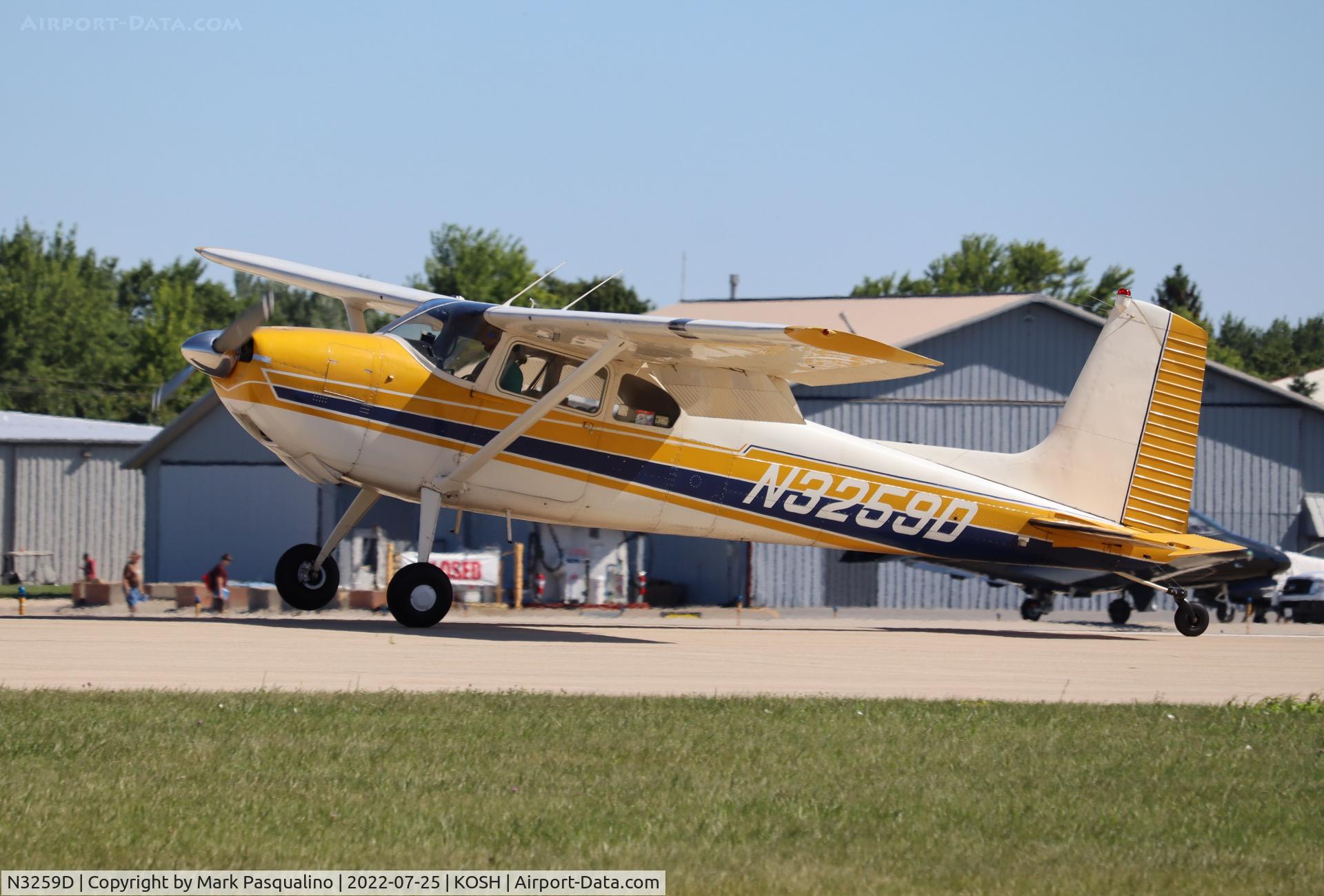 N3259D, 1955 Cessna 180 C/N 32057, Cessna 180