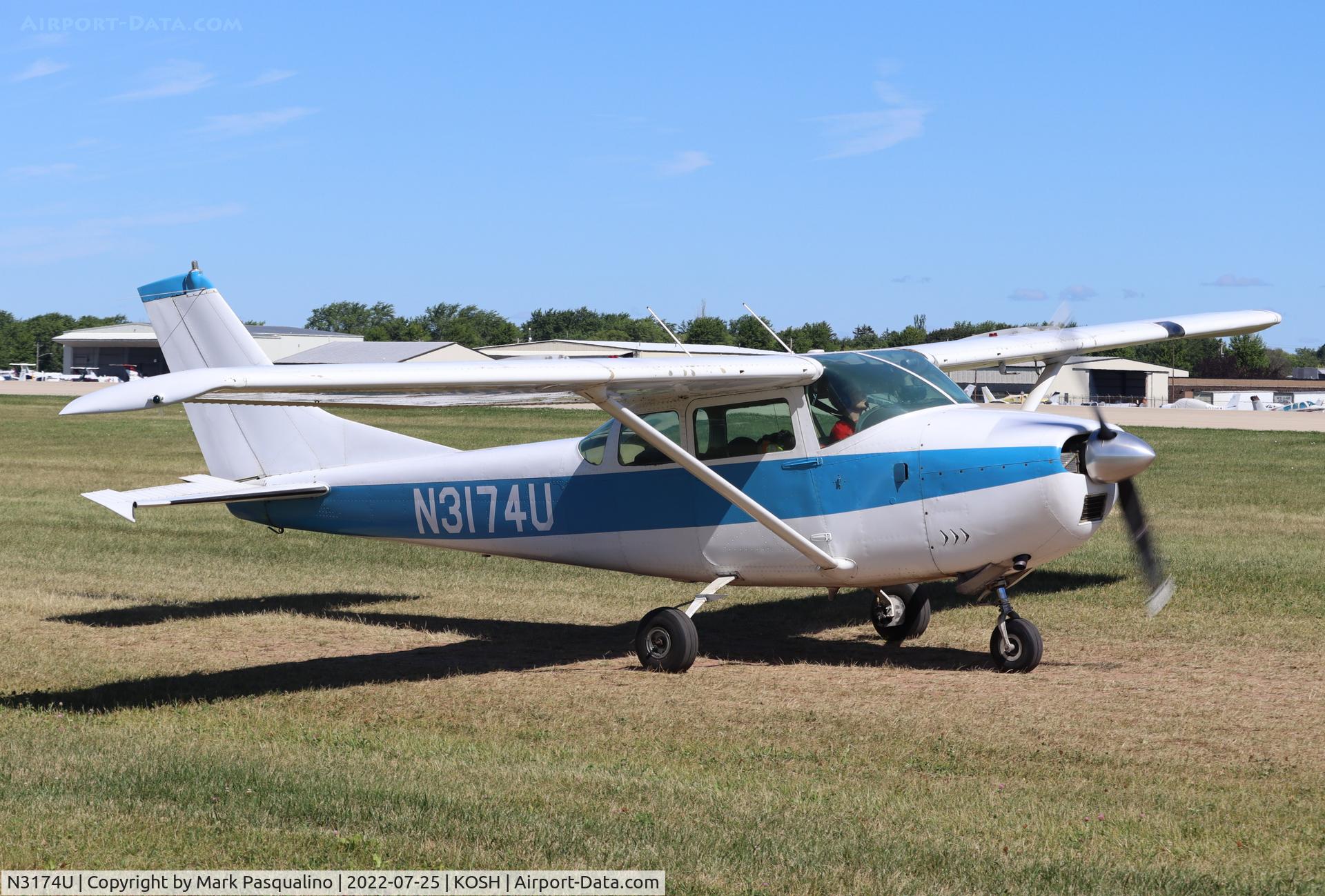 N3174U, 1963 Cessna 182F Skylane C/N 18254574, Cessna 182F