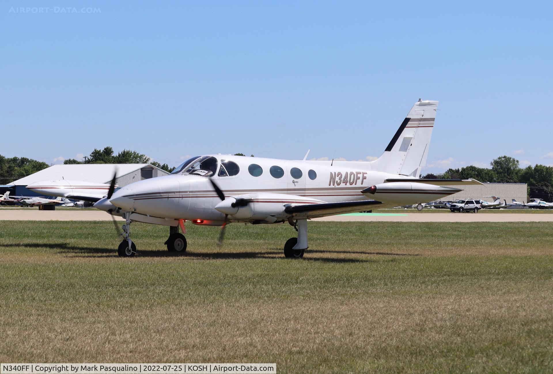 N340FF, 1978 Cessna 340A C/N 340A0495, Cessna 340A