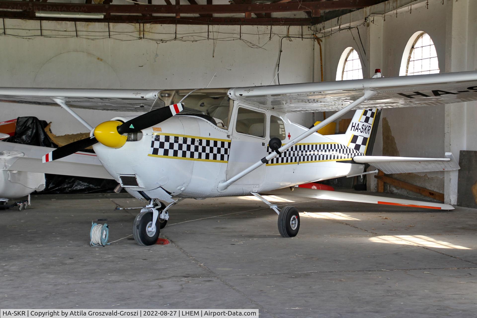 HA-SKR, 1962 Cessna 175C Skylark C/N 17557110, LHEM - id.Rubik Ernö Airport, Esztergom