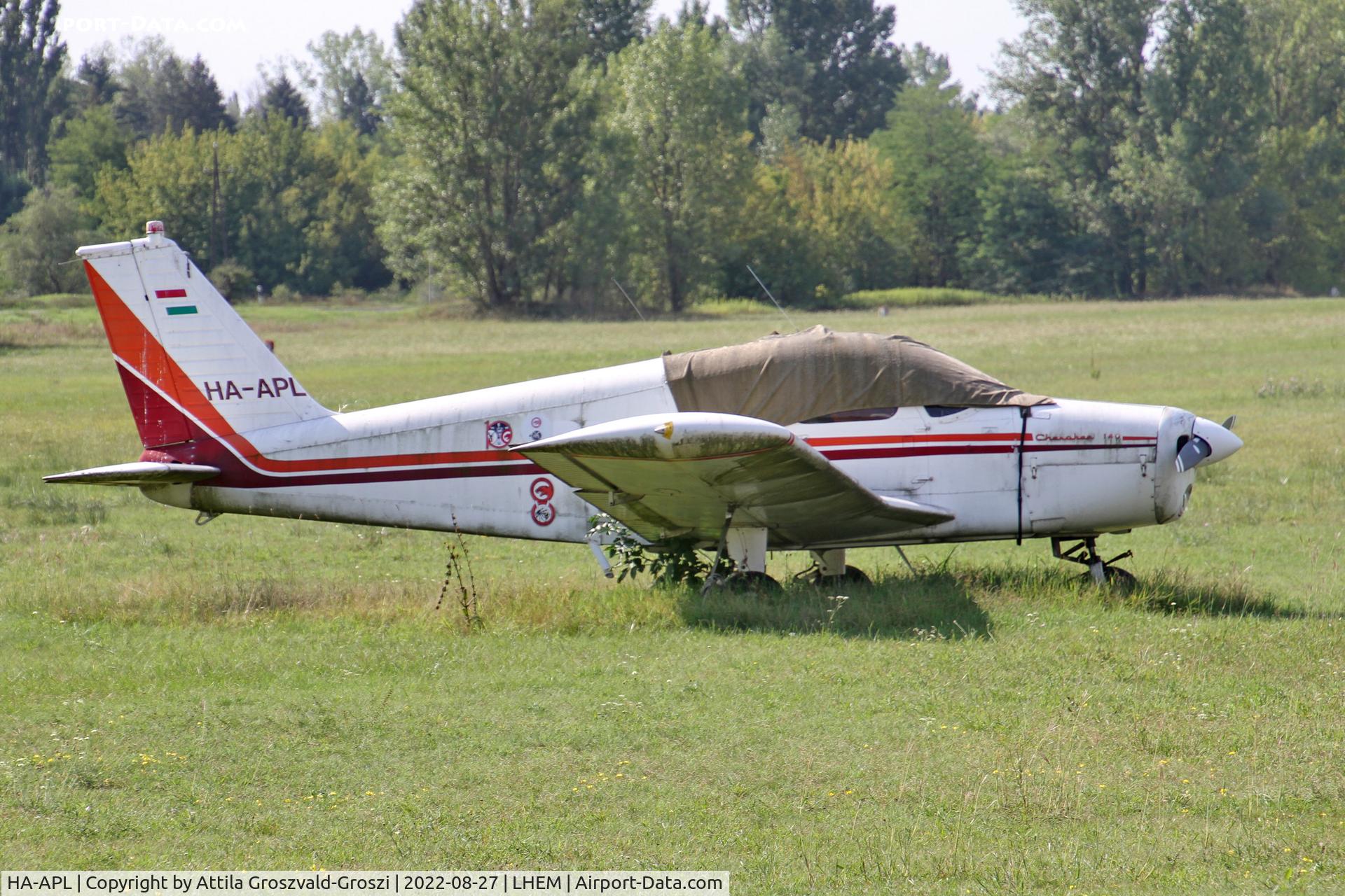 HA-APL, 1969 Piper PA-28-140 Cherokee Cruiser C/N 28-25362, LHEM - id.Rubik Ernö Airport, Esztergom