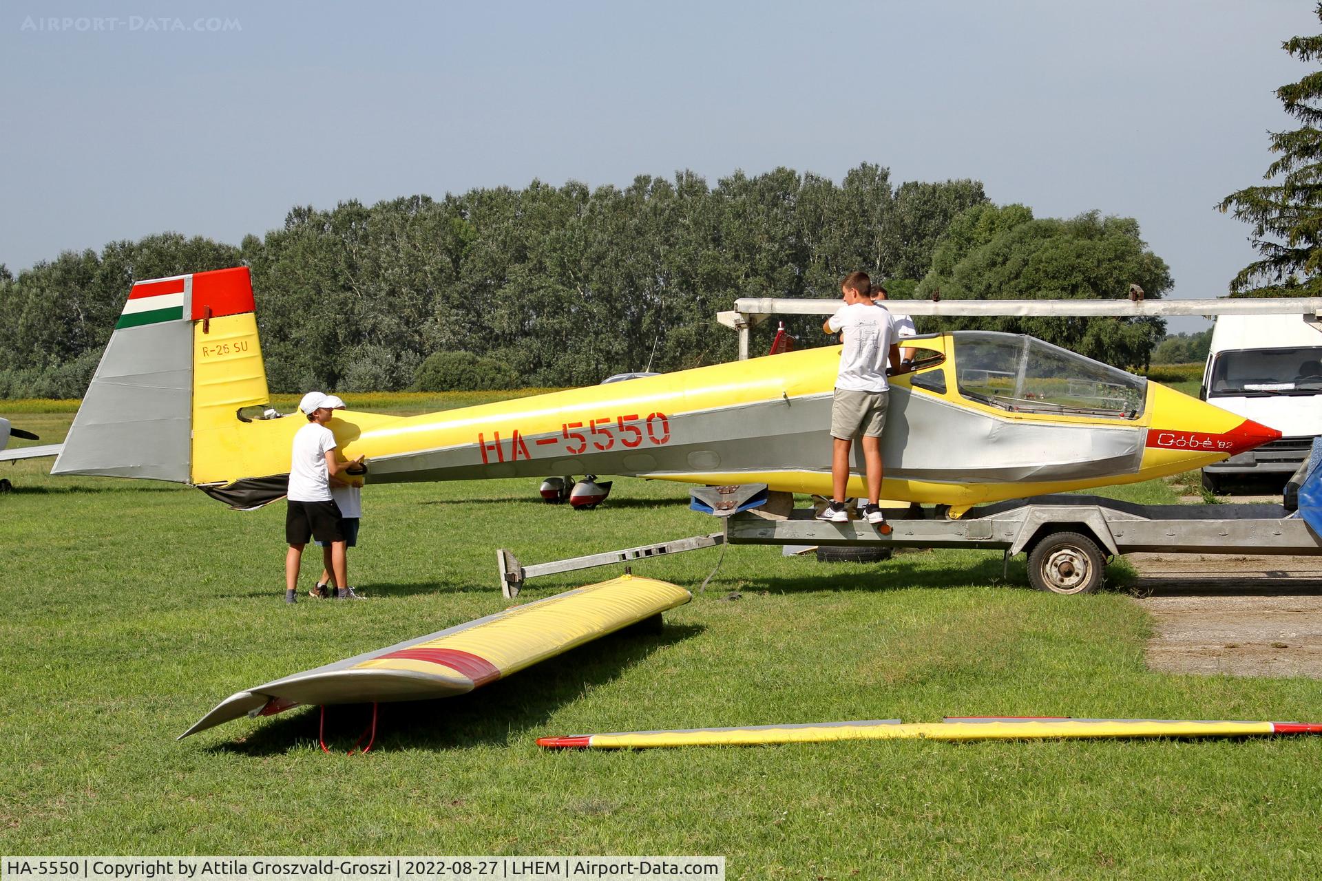 HA-5550, 1989 Rubik R-26SU Góbé '82 C/N AA800068, LHEM - id.Rubik Ernö Airport, Esztergom