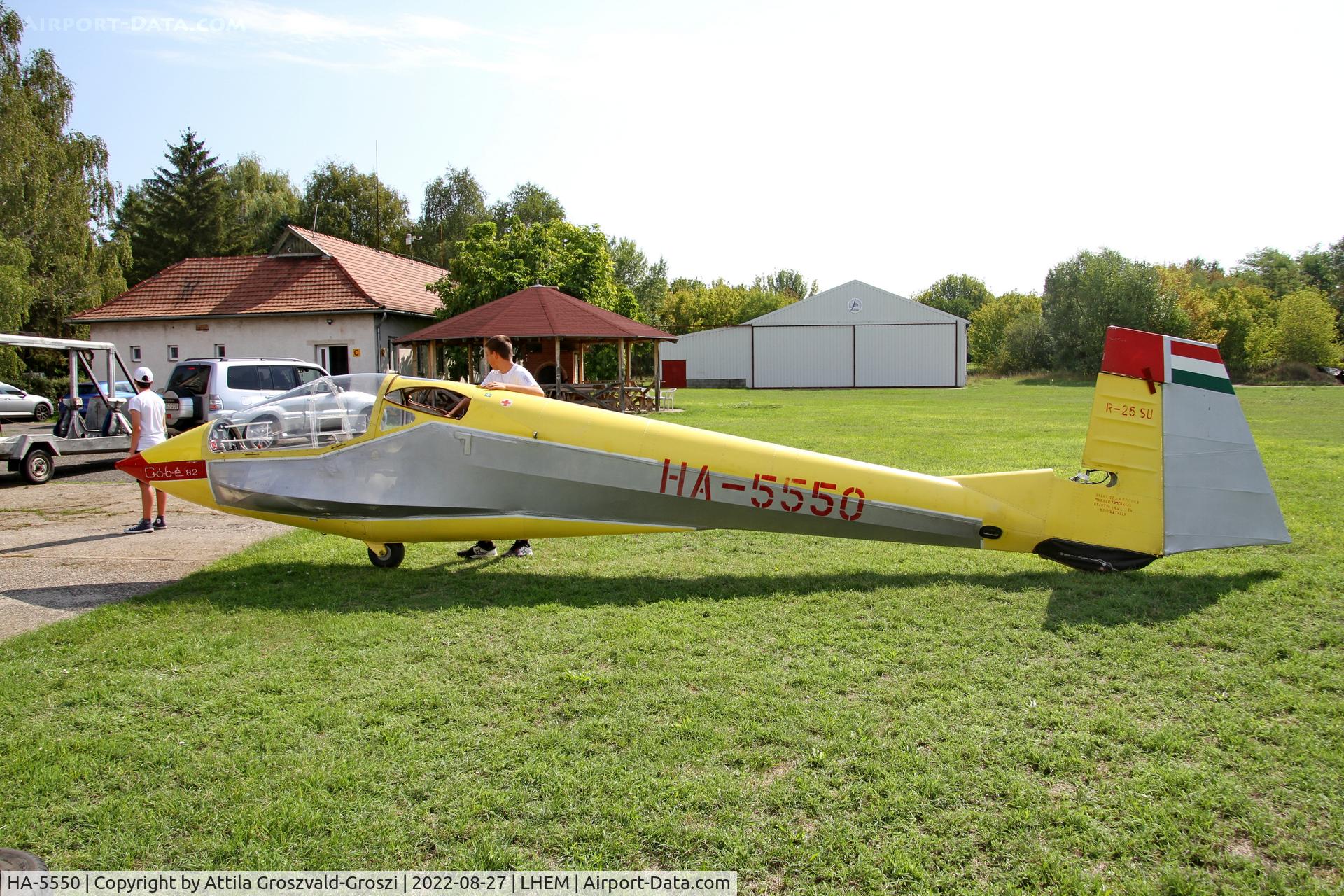 HA-5550, 1989 Rubik R-26SU Góbé '82 C/N AA800068, LHEM - id.Rubik Ernö Airport, Esztergom