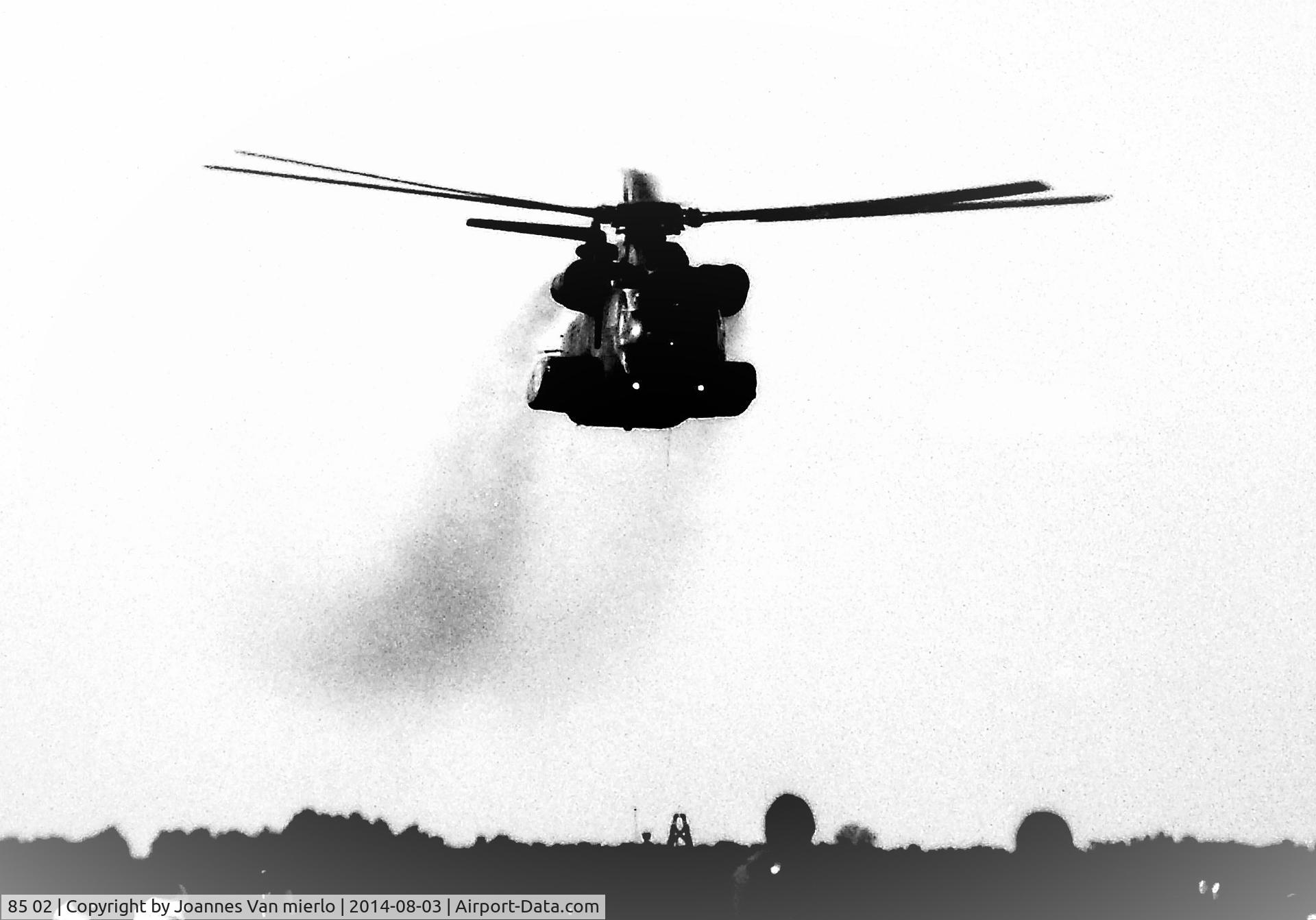 85 02, Sikorsky (VFW-Fokker) CH-53G C/N V65-100, Brasschaat, Belgium