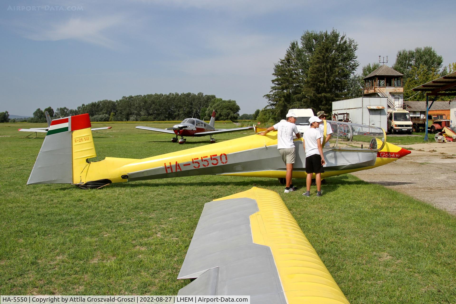 HA-5550, 1989 Rubik R-26SU Góbé '82 C/N AA800068, LHEM - id.Rubik Ernö Airport, Esztergom