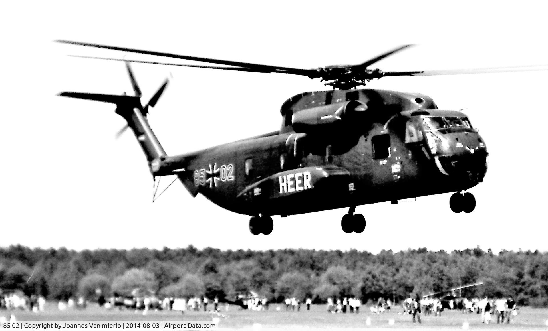 85 02, Sikorsky (VFW-Fokker) CH-53G C/N V65-100, Brasschaat, Belgium
