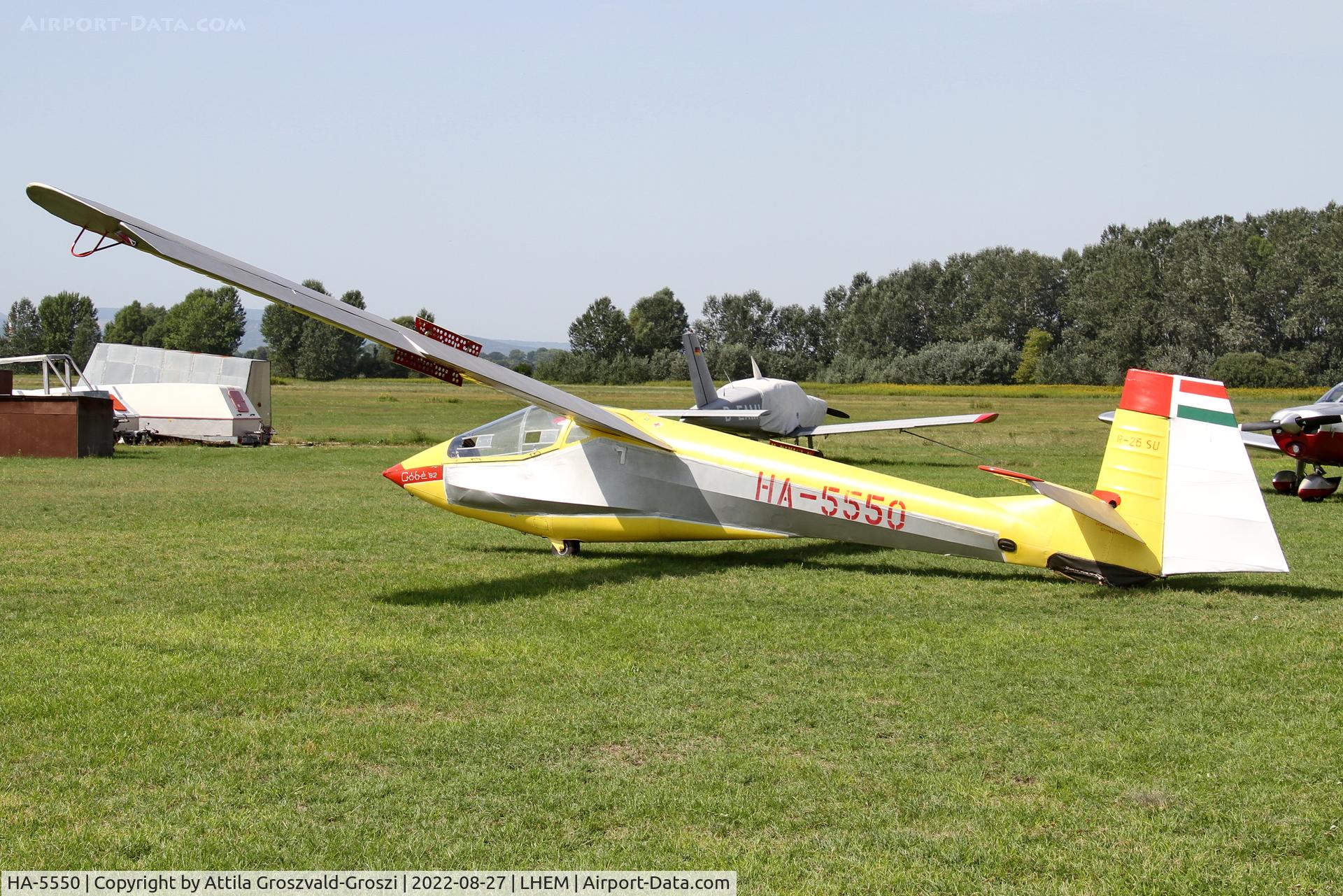 HA-5550, 1989 Rubik R-26SU Góbé '82 C/N AA800068, LHEM - id.Rubik Ernö Airport, Esztergom
