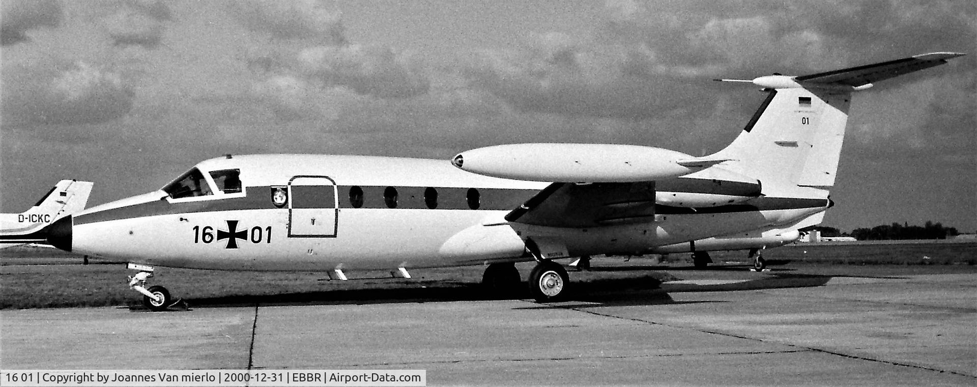 16 01, Hamburger Flugzeugbau HFB-320 Hansa Jet C/N 1041, Brussels'G.A.