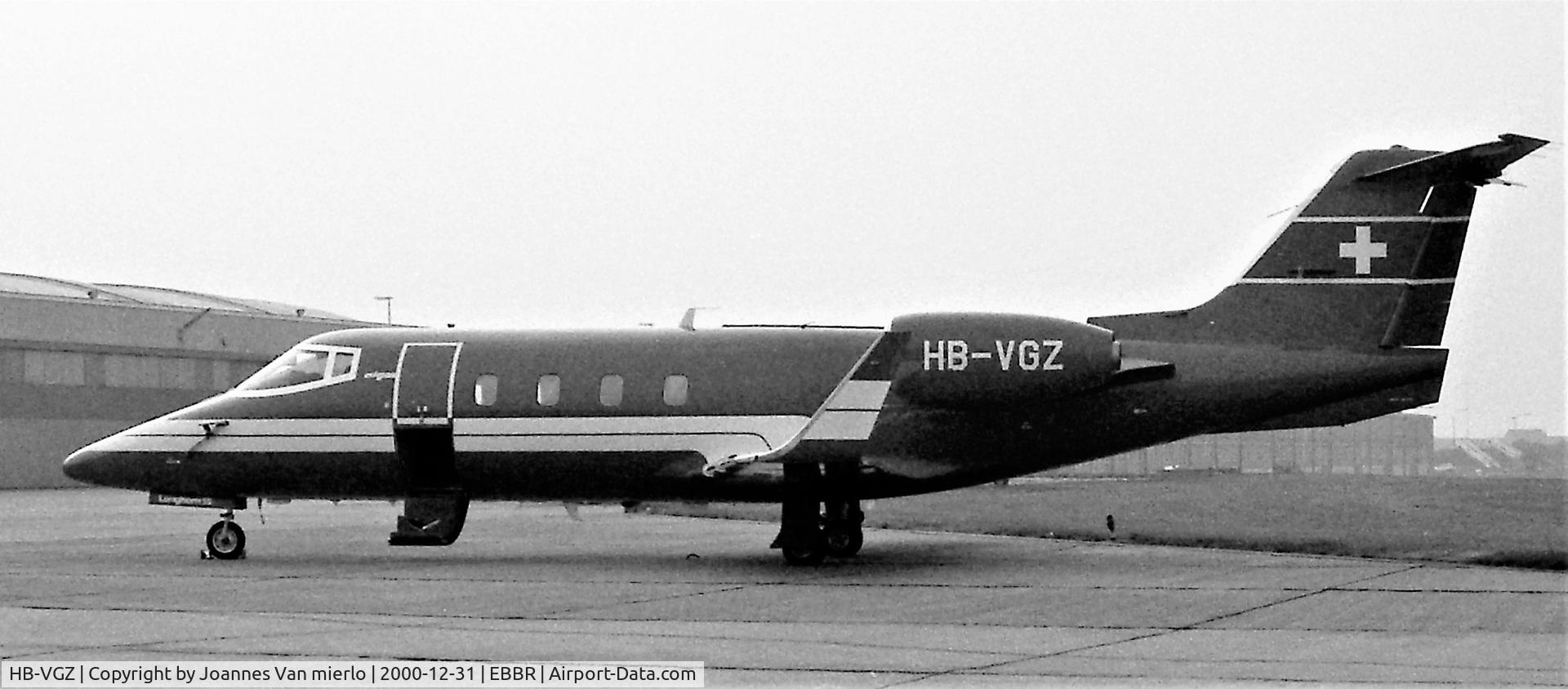 HB-VGZ, 1982 Gates Learjet 55 Longhorn C/N 55-024, ABELAG Brussels