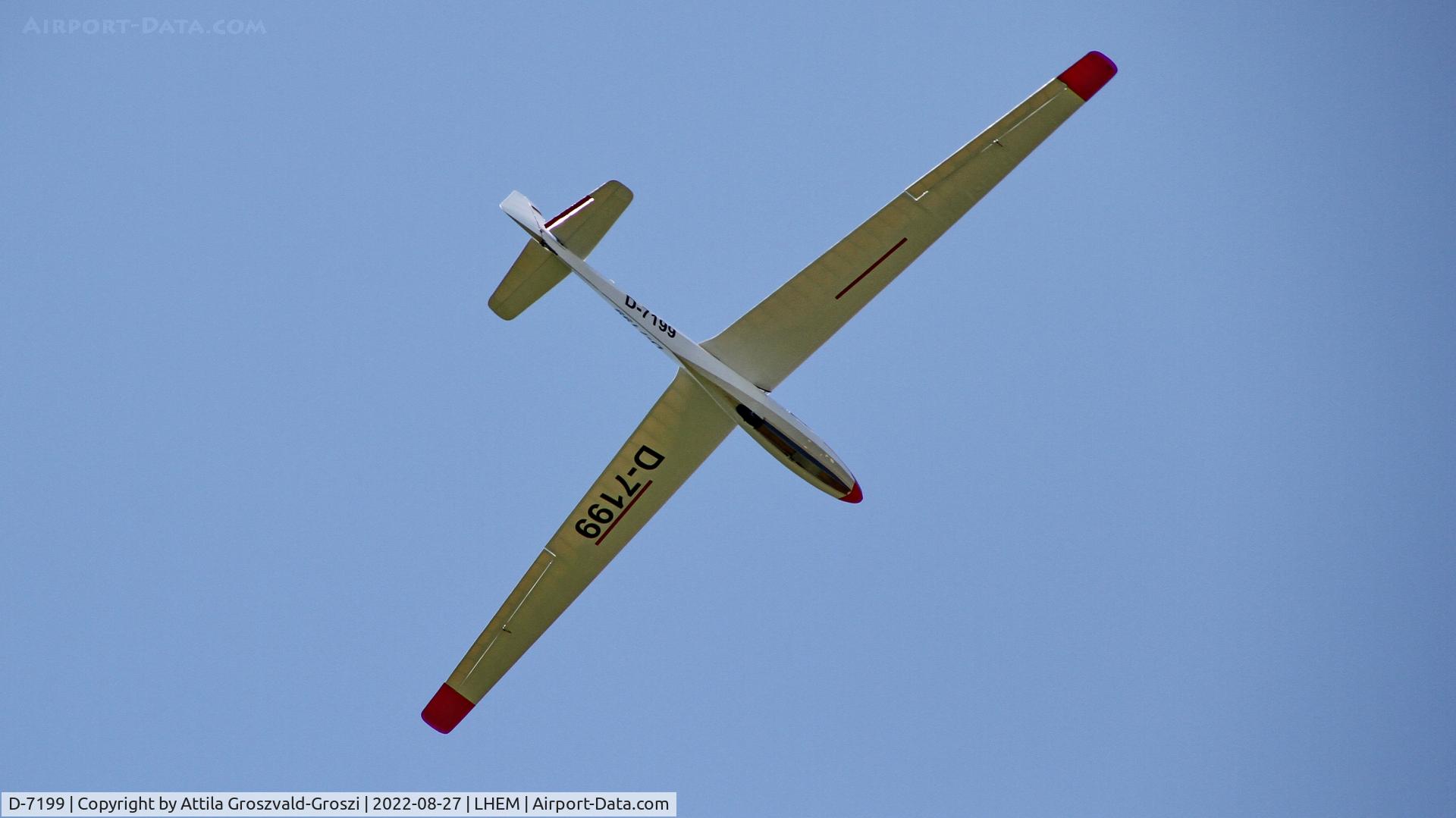 D-7199, 1960 Schleicher Ka-7 Rhonadler C/N 690, LHEM - id.Rubik Ernö Airport, Esztergom