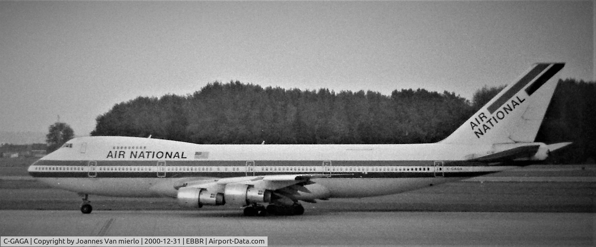 C-GAGA, 1974 Boeing 747-233B C/N 20977, Brussels