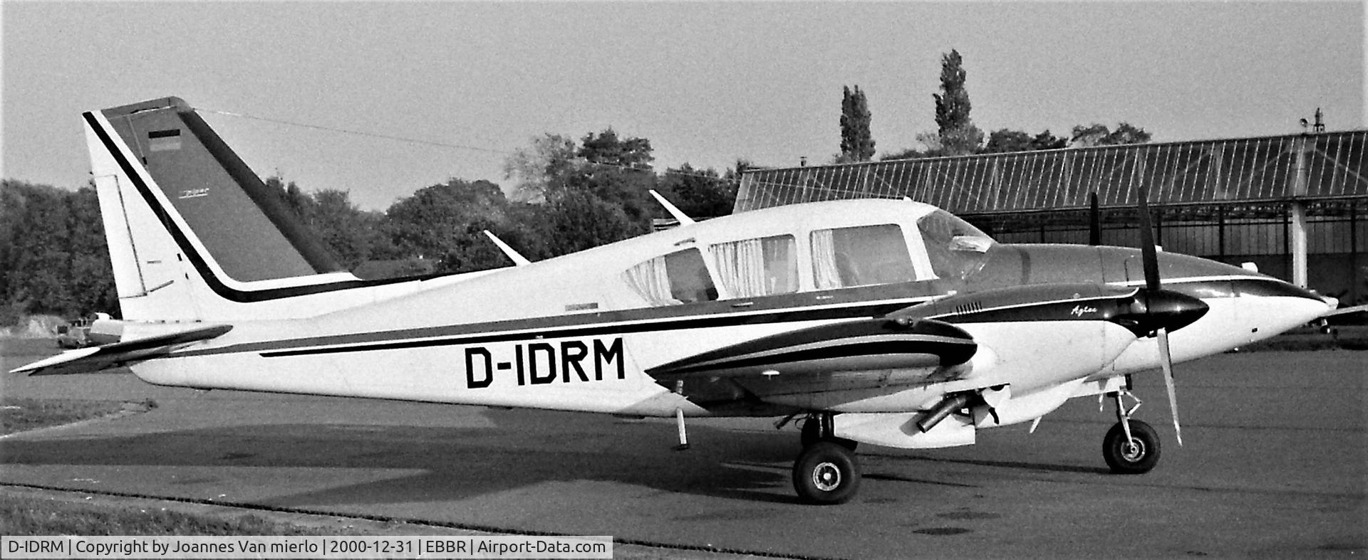 D-IDRM, Piper PA-23-250 (6PCLM) C/N 27-7305183, Brussels