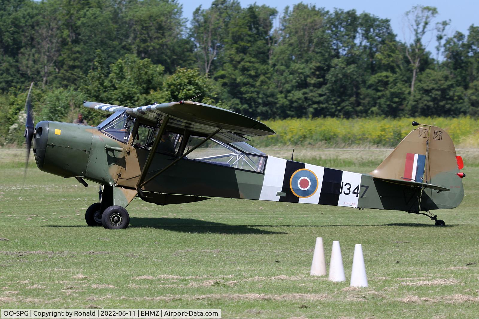 OO-SPG, 1952 Piper L-18C Super Cub (PA-18-95) C/N 18-2060, at ehmz