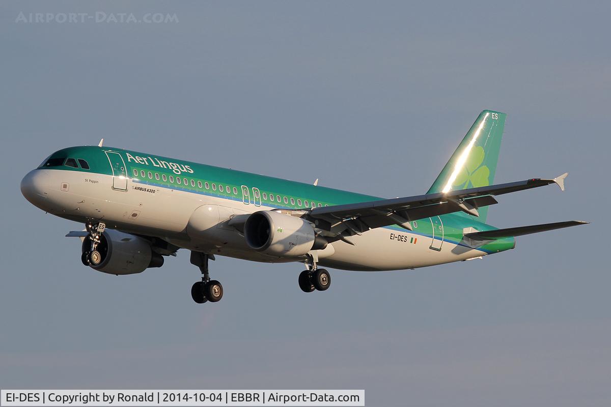 EI-DES, 2005 Airbus A320-214 C/N 2635, at bru