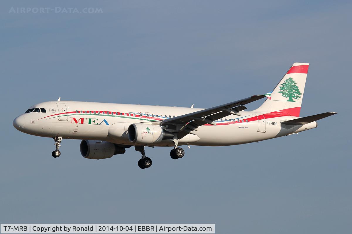 T7-MRB, 2012 Airbus A320-214 C/N 5152, at bru