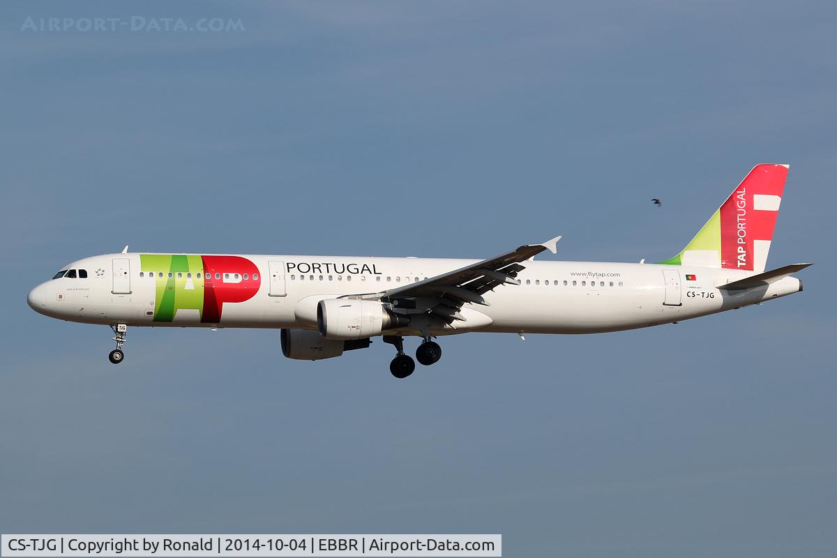 CS-TJG, 2002 Airbus A321-211 C/N 1713, at bru