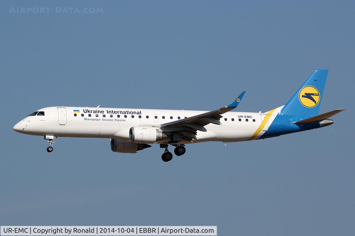 UR-EMC, 2013 Embraer 190STD (ERJ-190-100) C/N 19000589, at bru