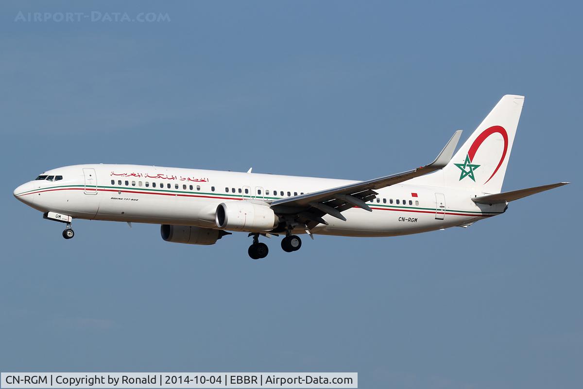 CN-RGM, 2013 Boeing 737-8B6 C/N 33074, at bru