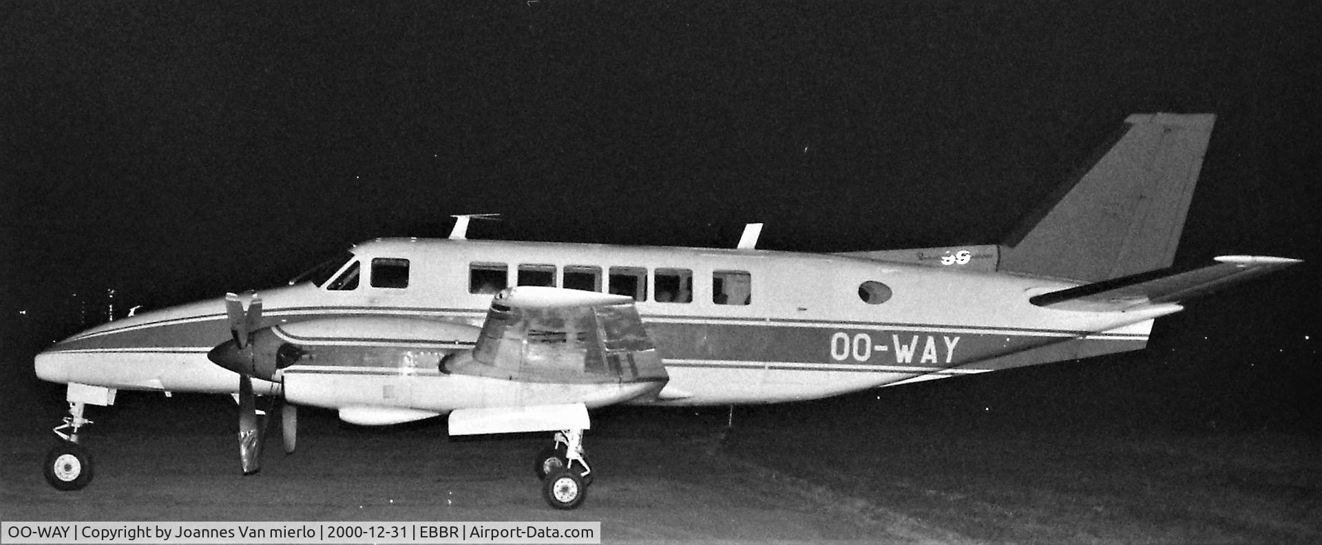 OO-WAY, 1968 Beech 99 Airliner C/N U-21, Brussels'G.A.