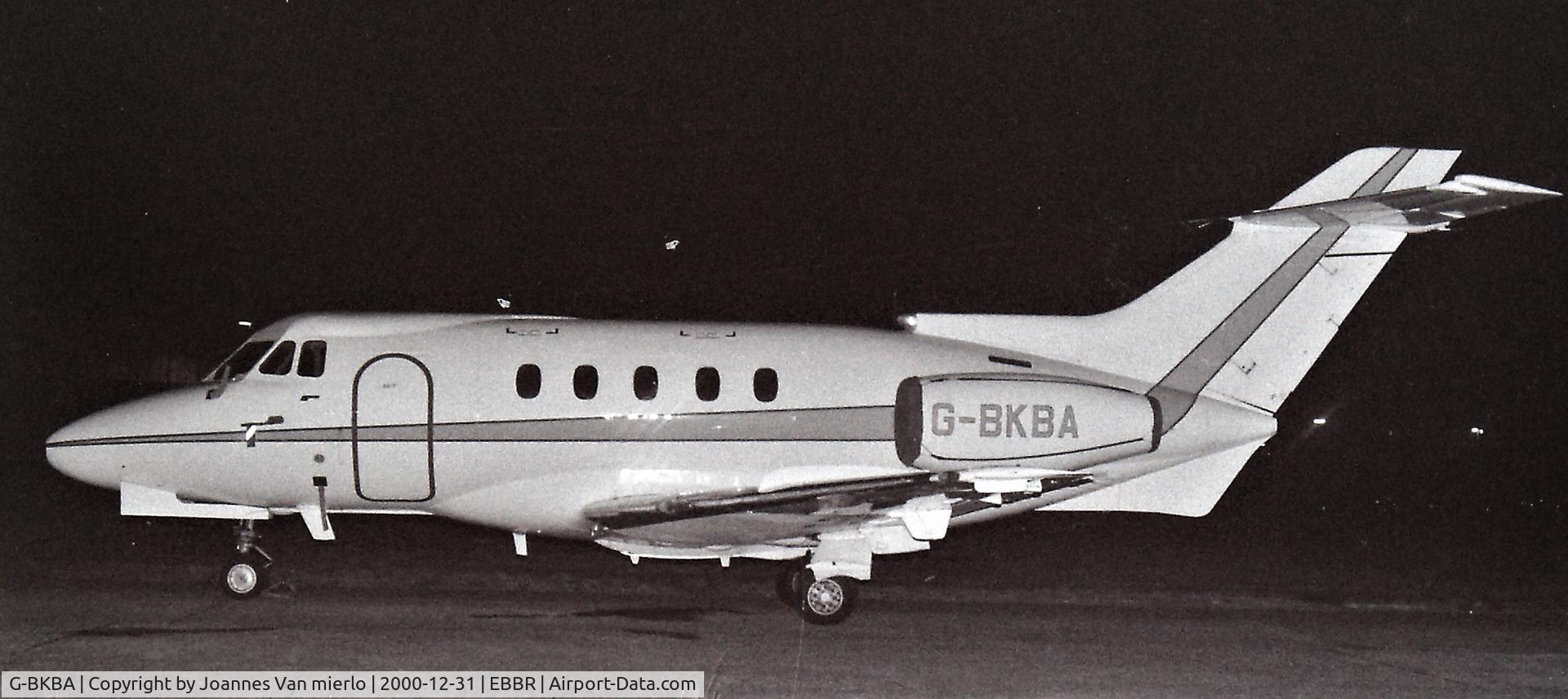 G-BKBA, 1973 Hawker Siddeley HS.125 Series F400B C/N 25270, Brussels