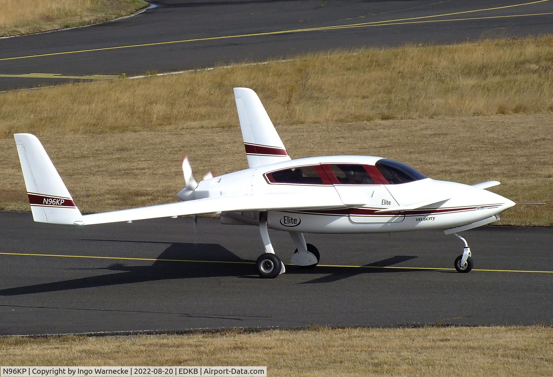 N96KP, 1996 Velocity Velocity  RG 173 C/N DMO325, Velocity SE RG 173 at Bonn-Hangelar airfield during the Grumman Fly-in 2022