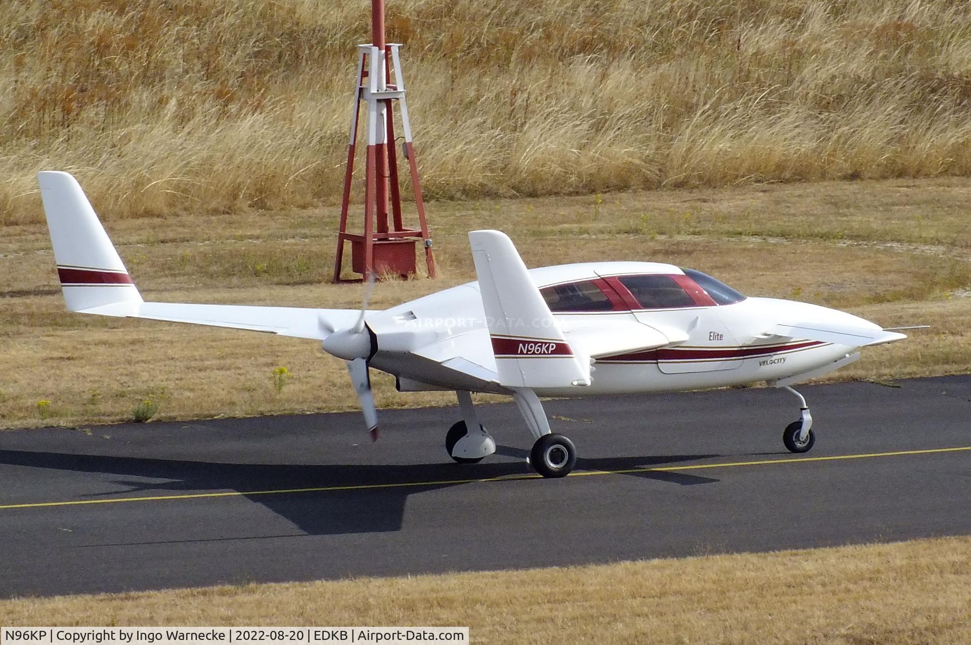 N96KP, 1996 Velocity Velocity  RG 173 C/N DMO325, Velocity SE RG 173 at Bonn-Hangelar airfield during the Grumman Fly-in 2022