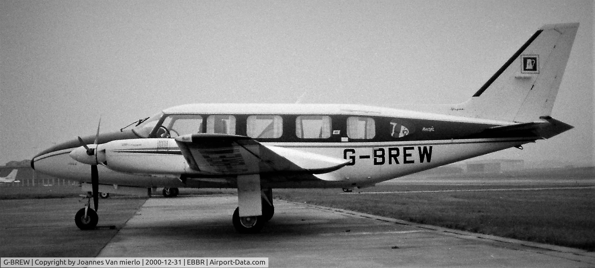 G-BREW, 1978 Piper PA-31-350 Chieftain C/N 31-7852154, Brussels G.A.