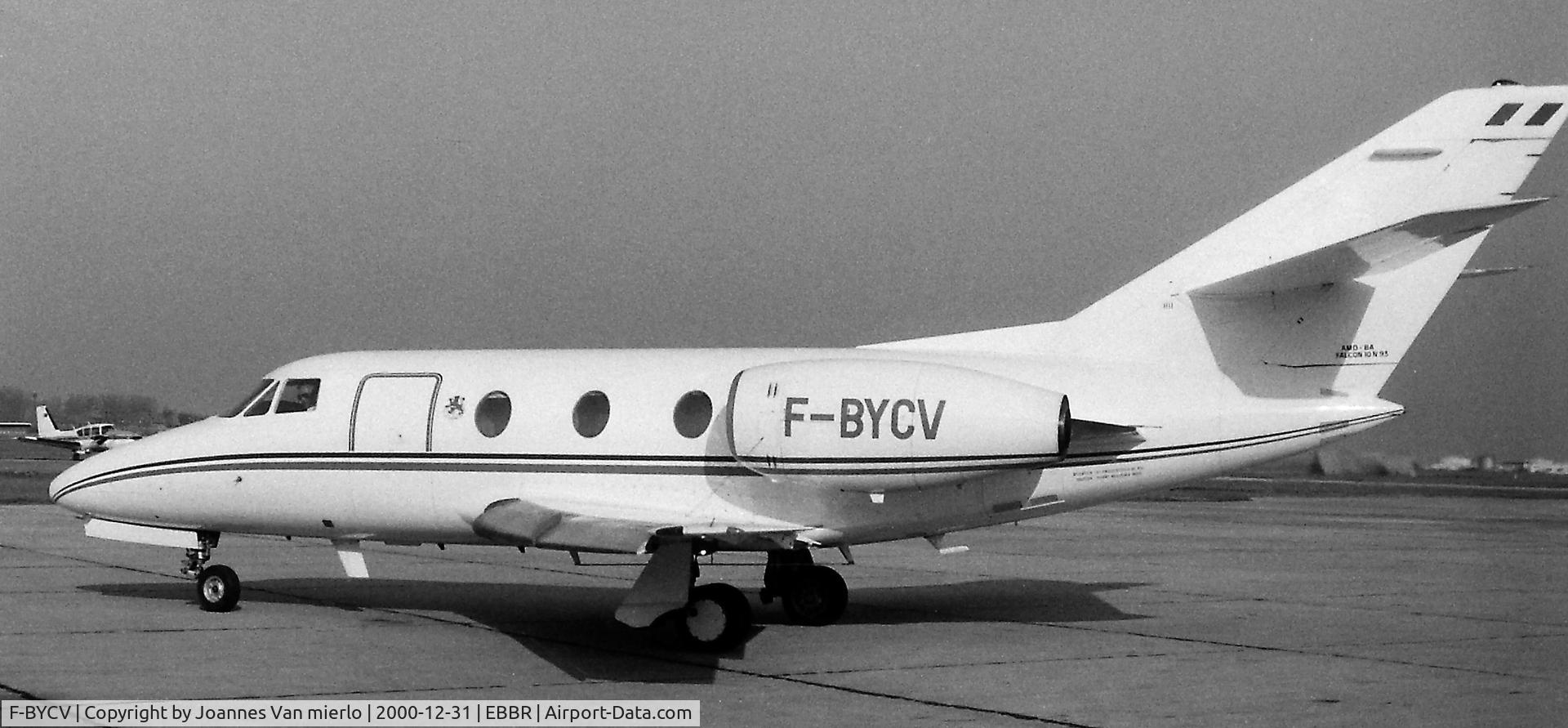 F-BYCV, 1977 Dassault Falcon 10 C/N 93, Brussels