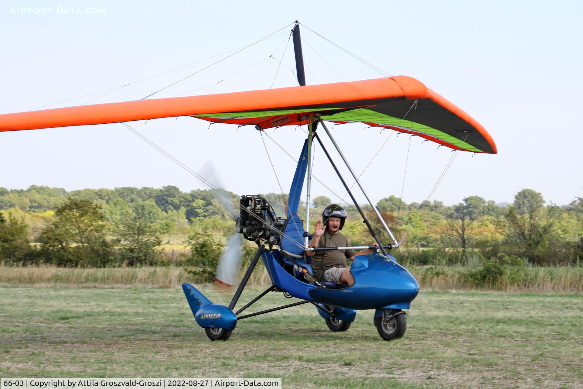 66-03, Halley Apollo C15 / Racer GT-R C/N ., Dunabogdány - AeroGlobus Airfield, Hungary